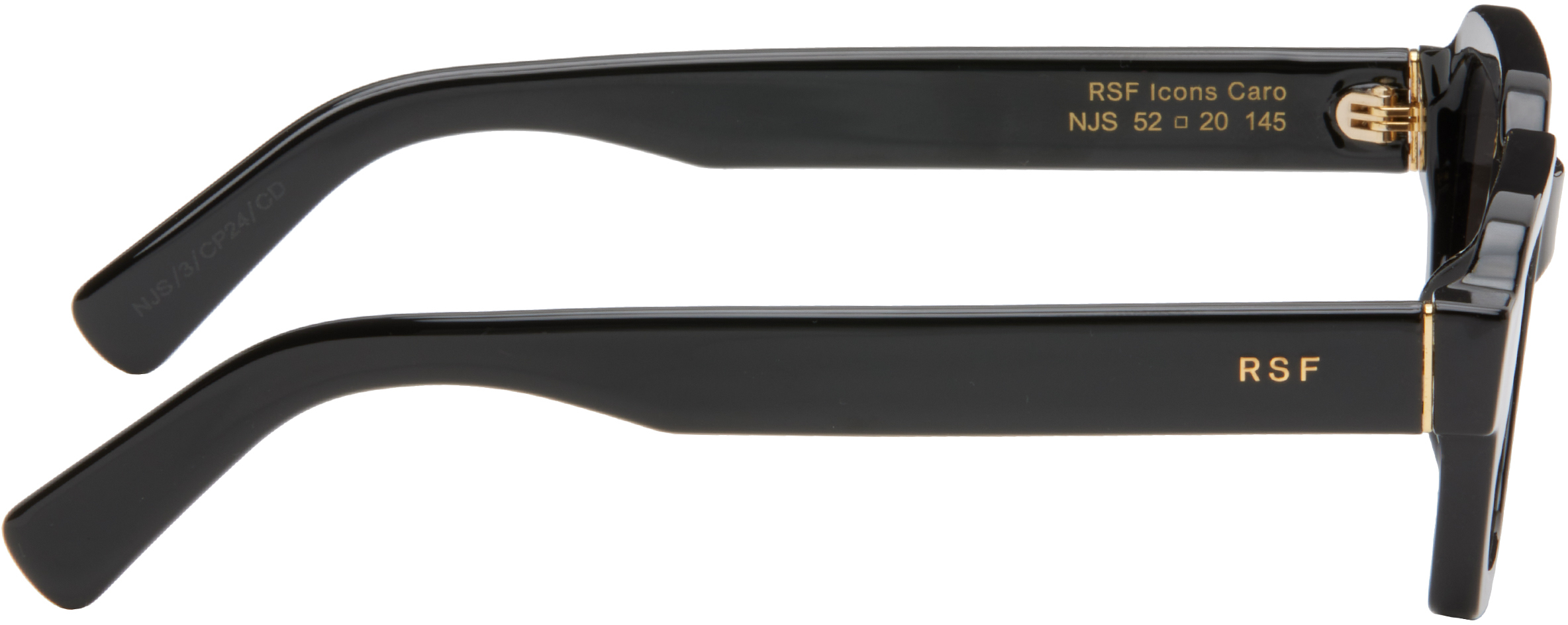 Retrosuperfuture Black Caro Sunglasses In Caro Black