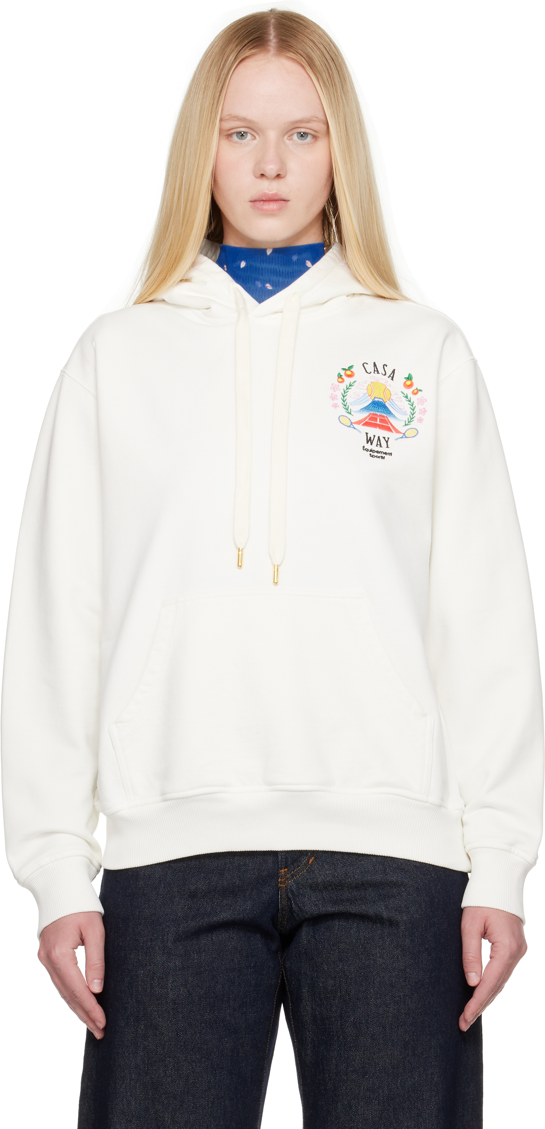 White 'Casa Way' Mountain Hoodie