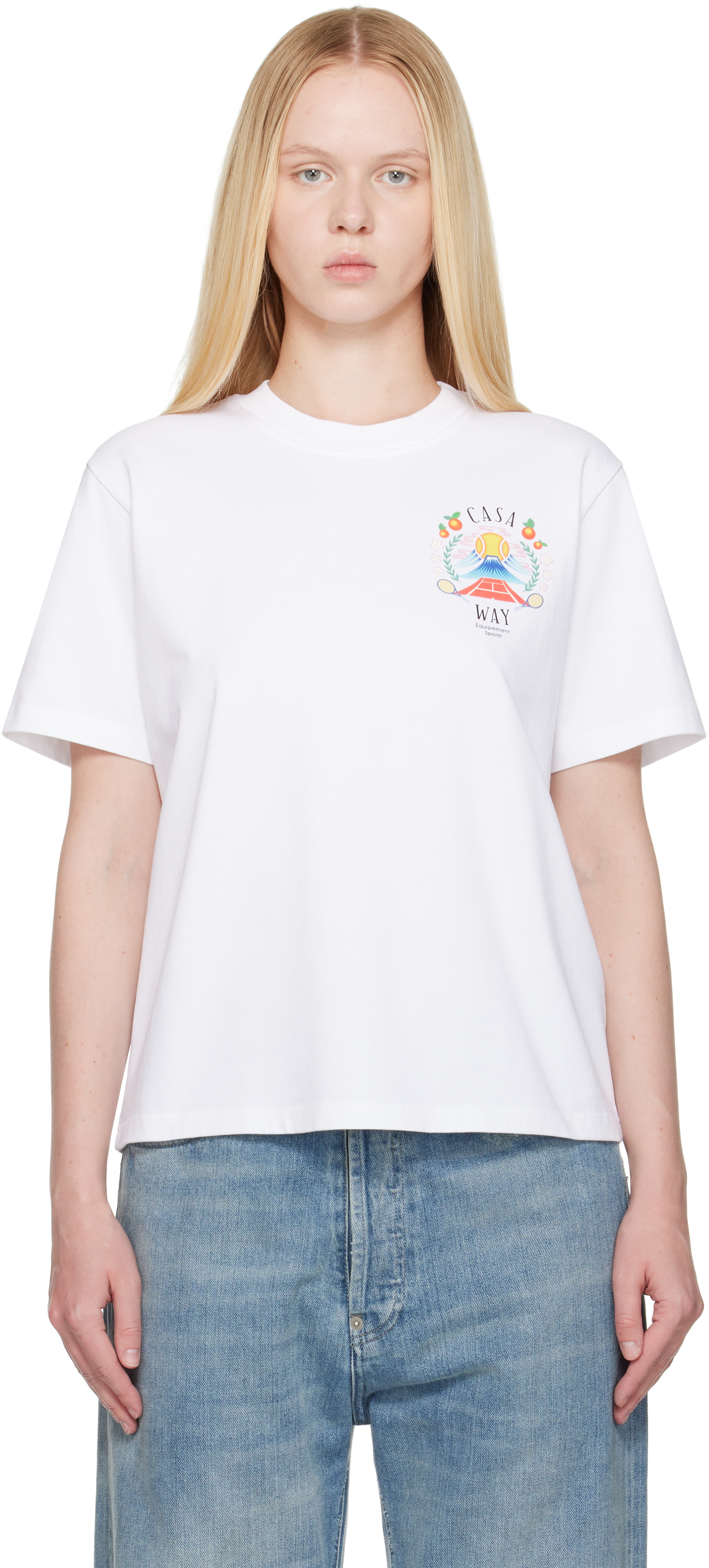 White 'Casa Way' Mountain T-shirt