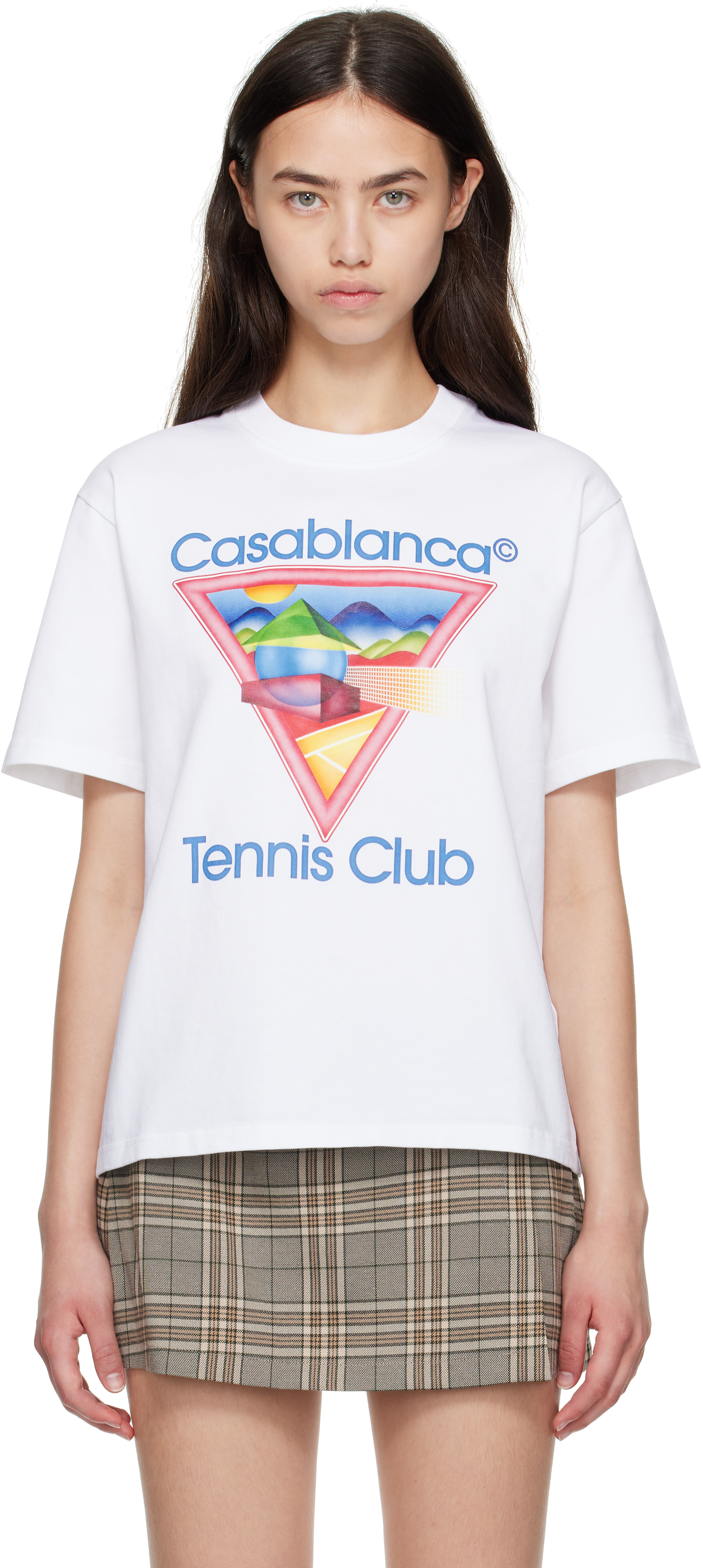 White Tennis Club T-shirt