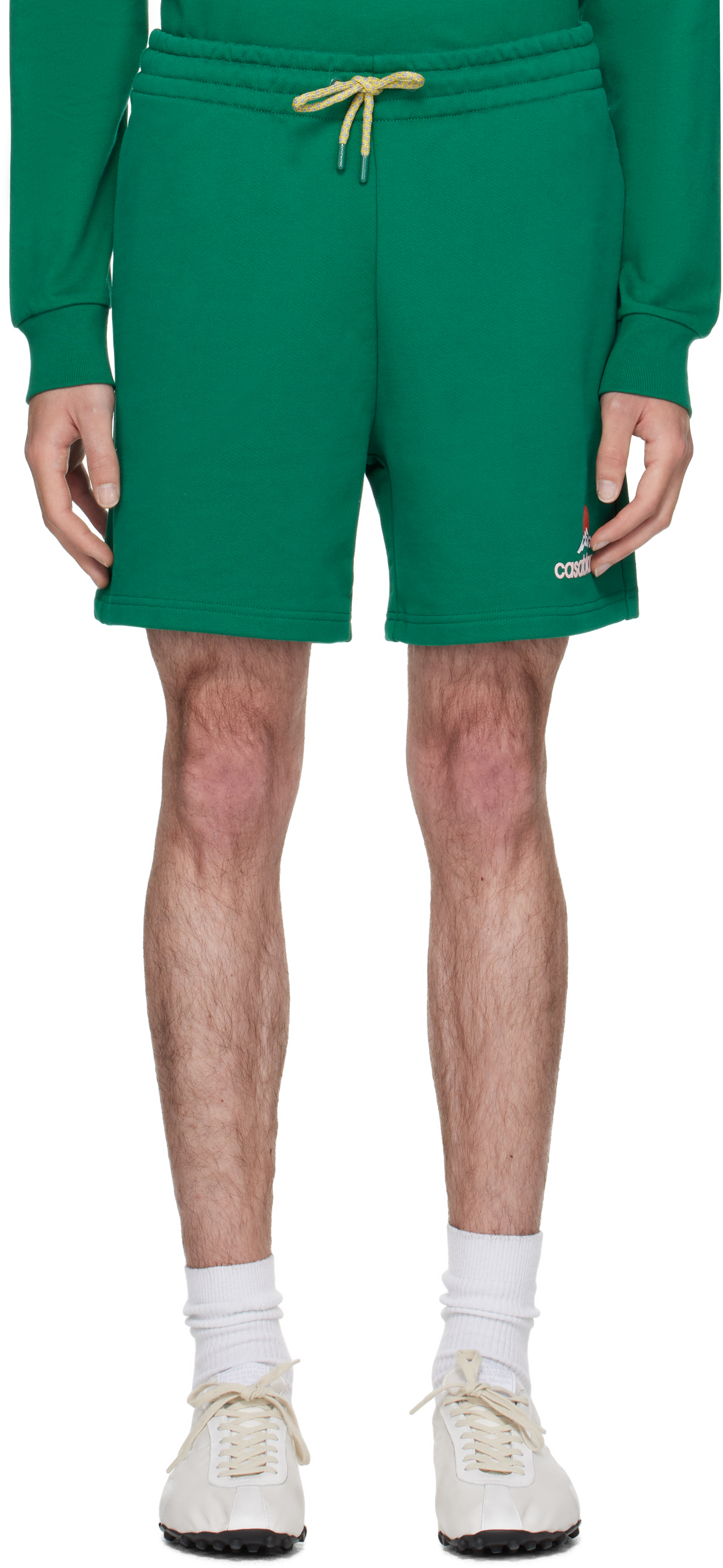 未使用 CASABLANCA Casablanca カサブランカ デニム 短パン Casablanca(カサブランカ) ハーフ・ショートパンツ(メンズ