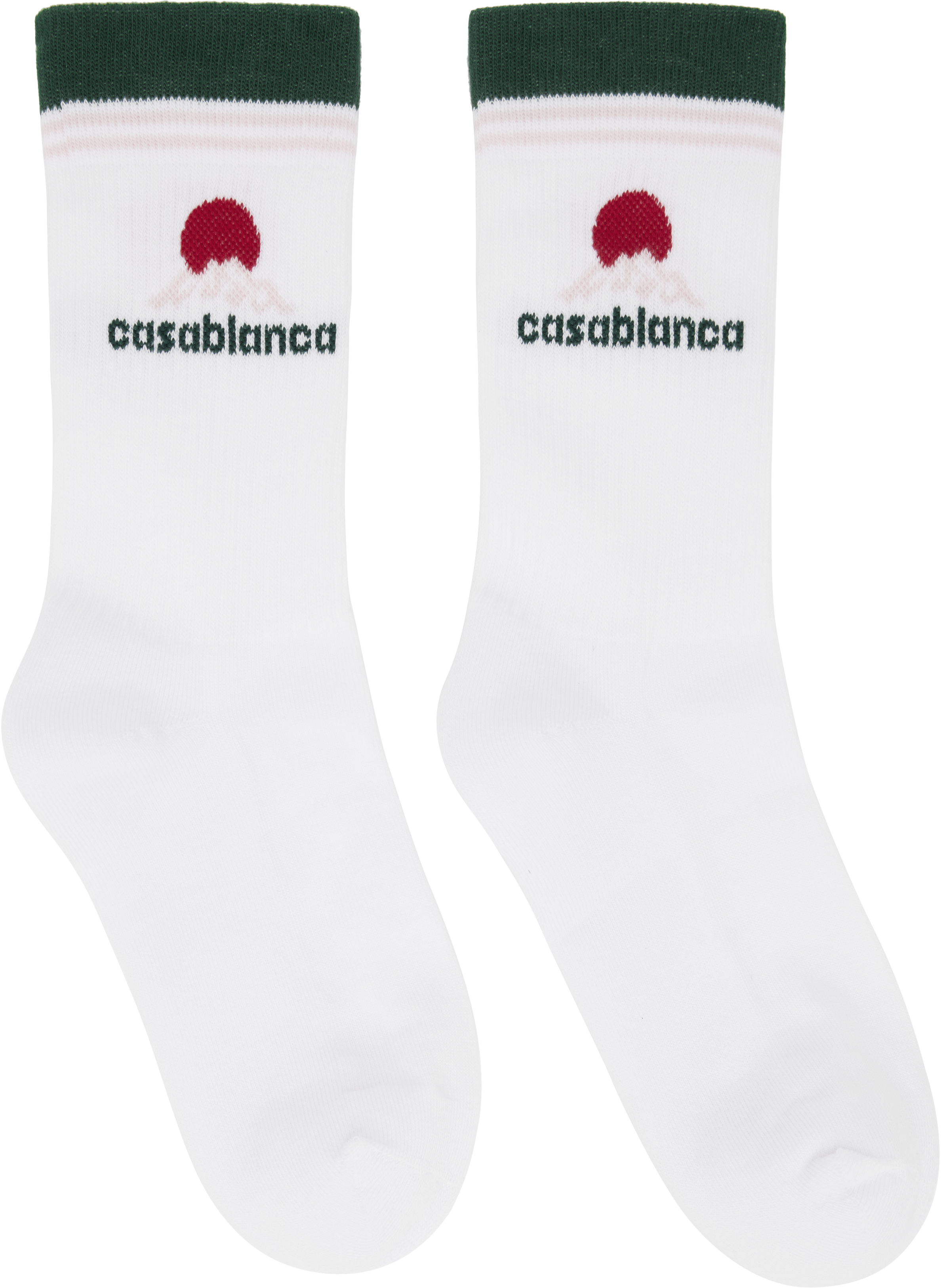 White Montagne Socks