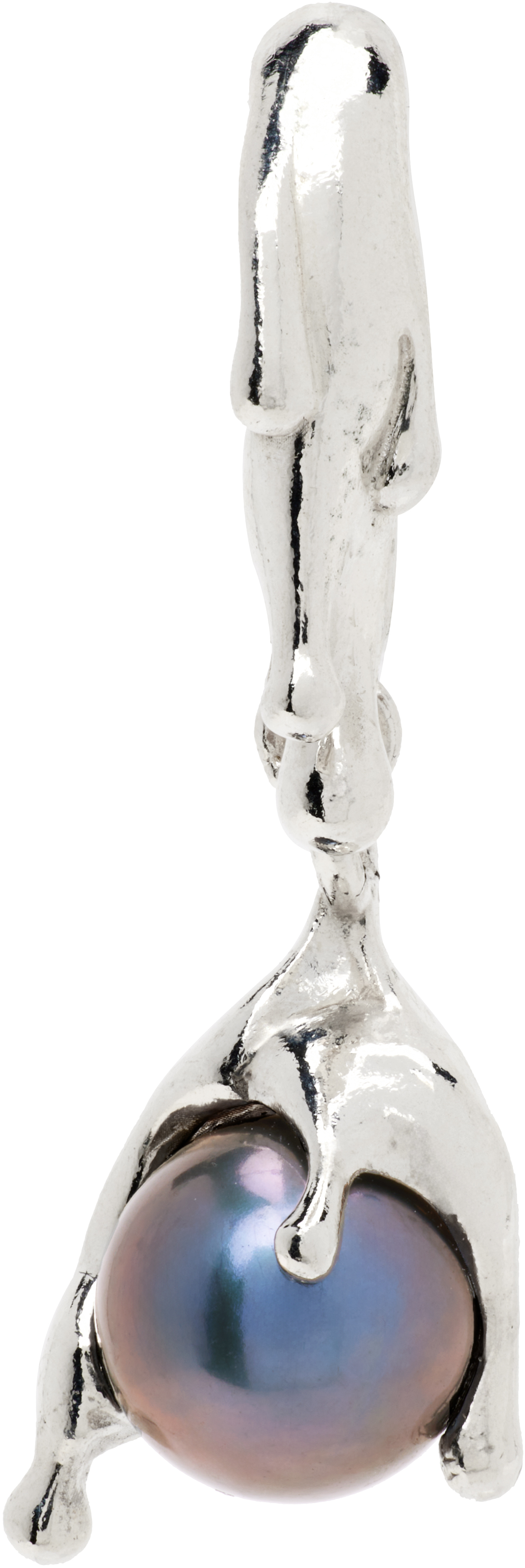 Alan Crocetti Nano Pearl Melt Single Earring