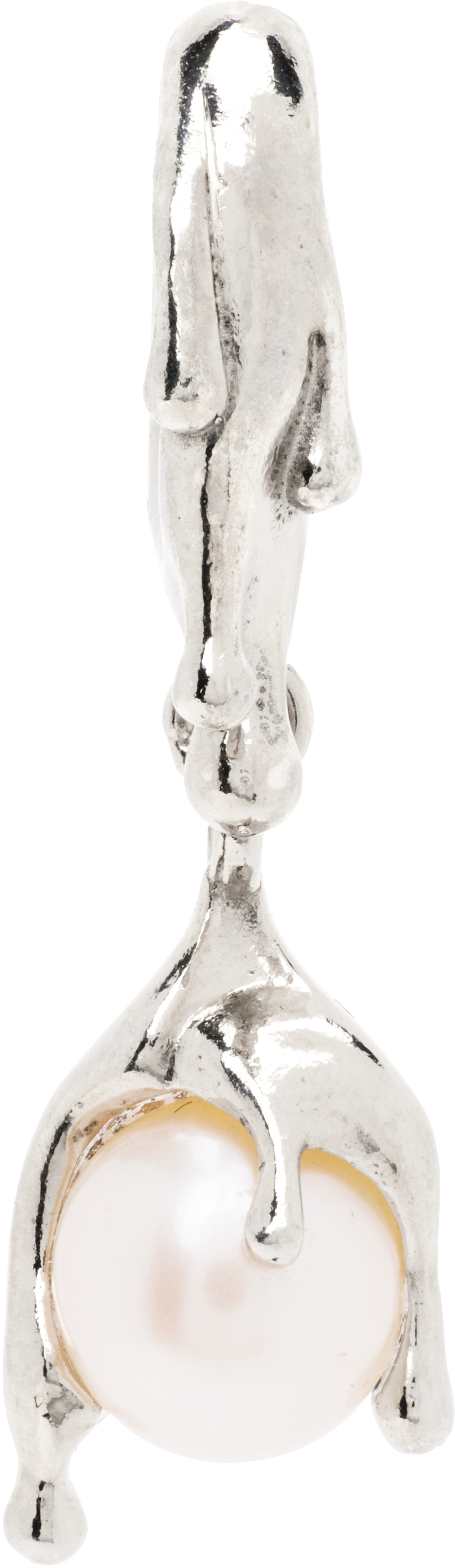 Alan Crocetti Nano Pearl Melt Single Earring
