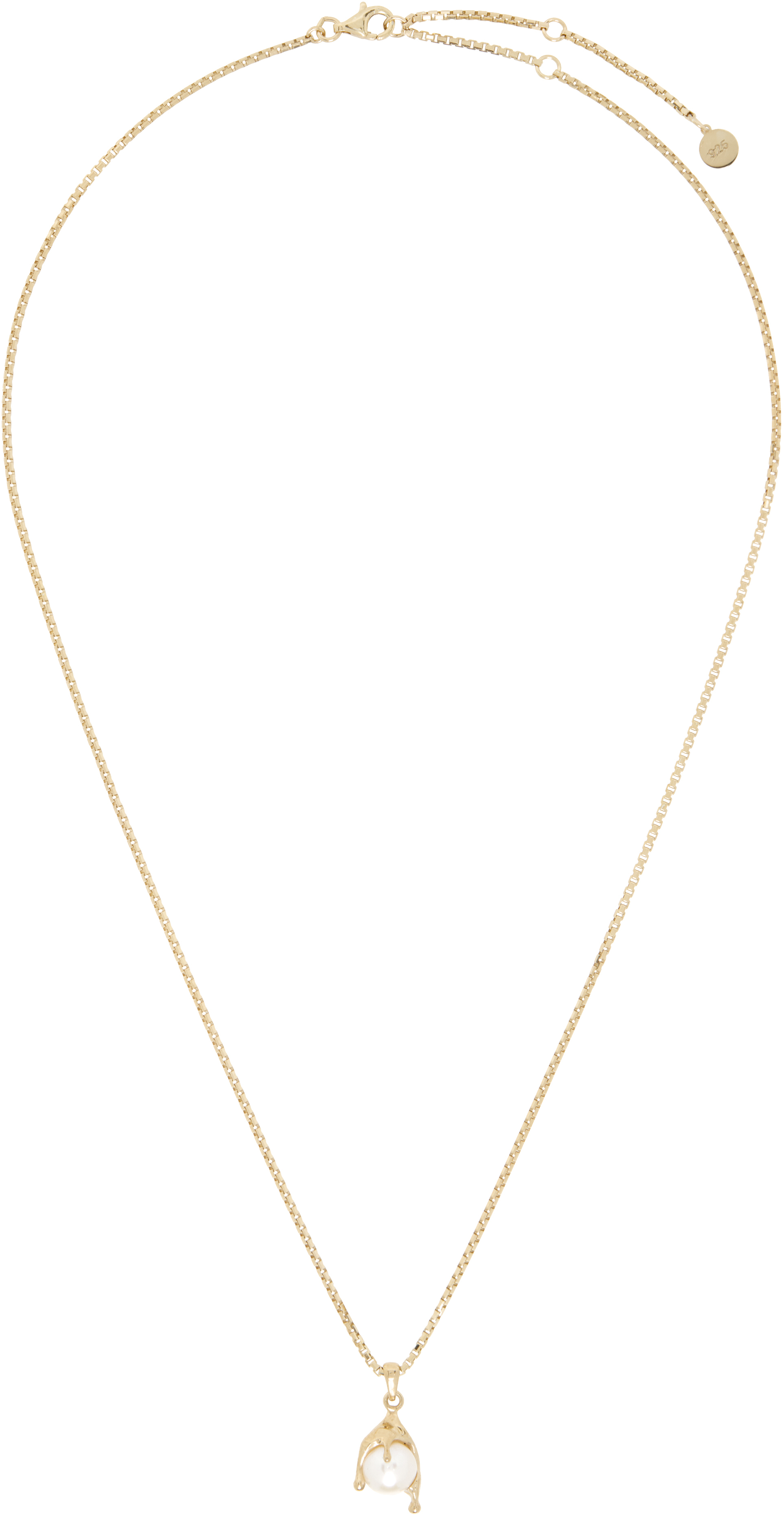 Alan Crocetti Nano Pearl Melt Necklace