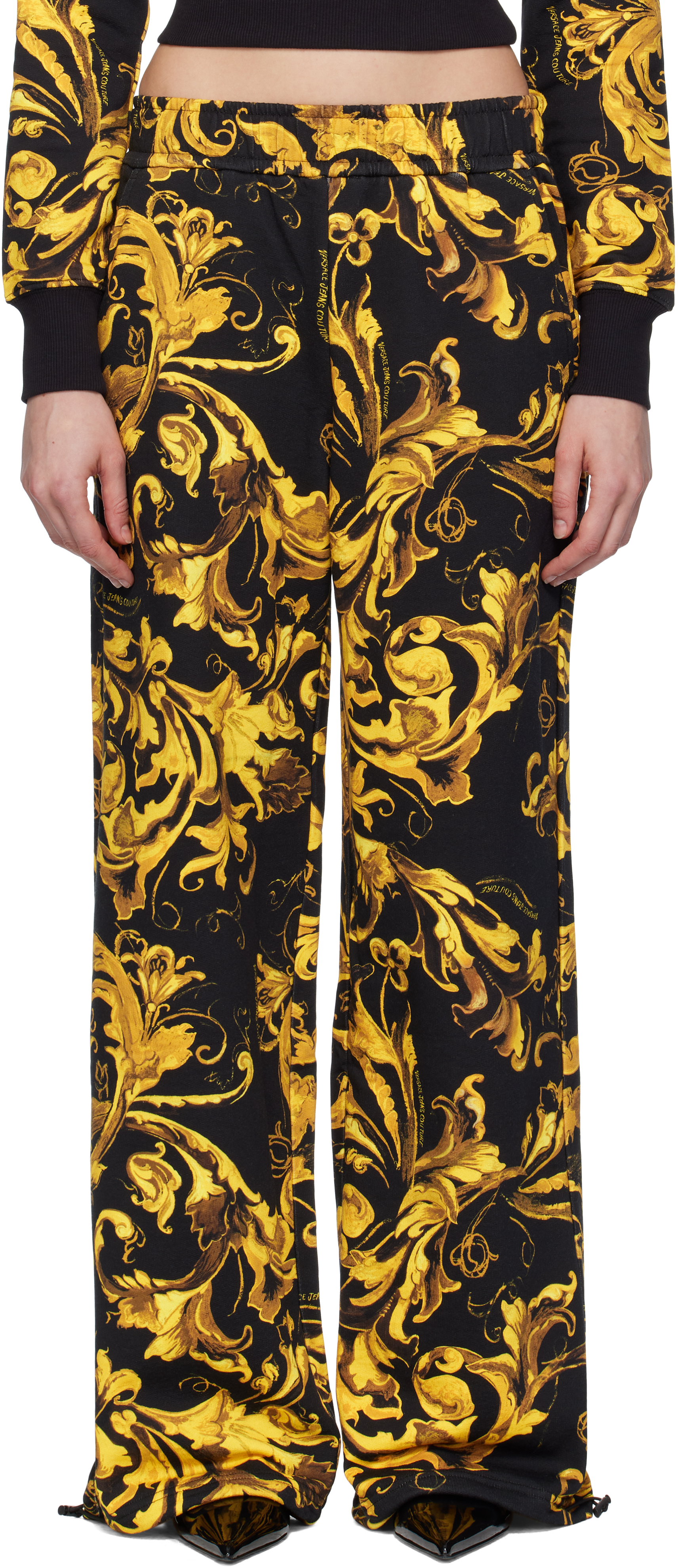 【送料&関税込】Versace Baroque Pants Vintage Versace 1990s Baroque Patchwork Print Pant – Recess