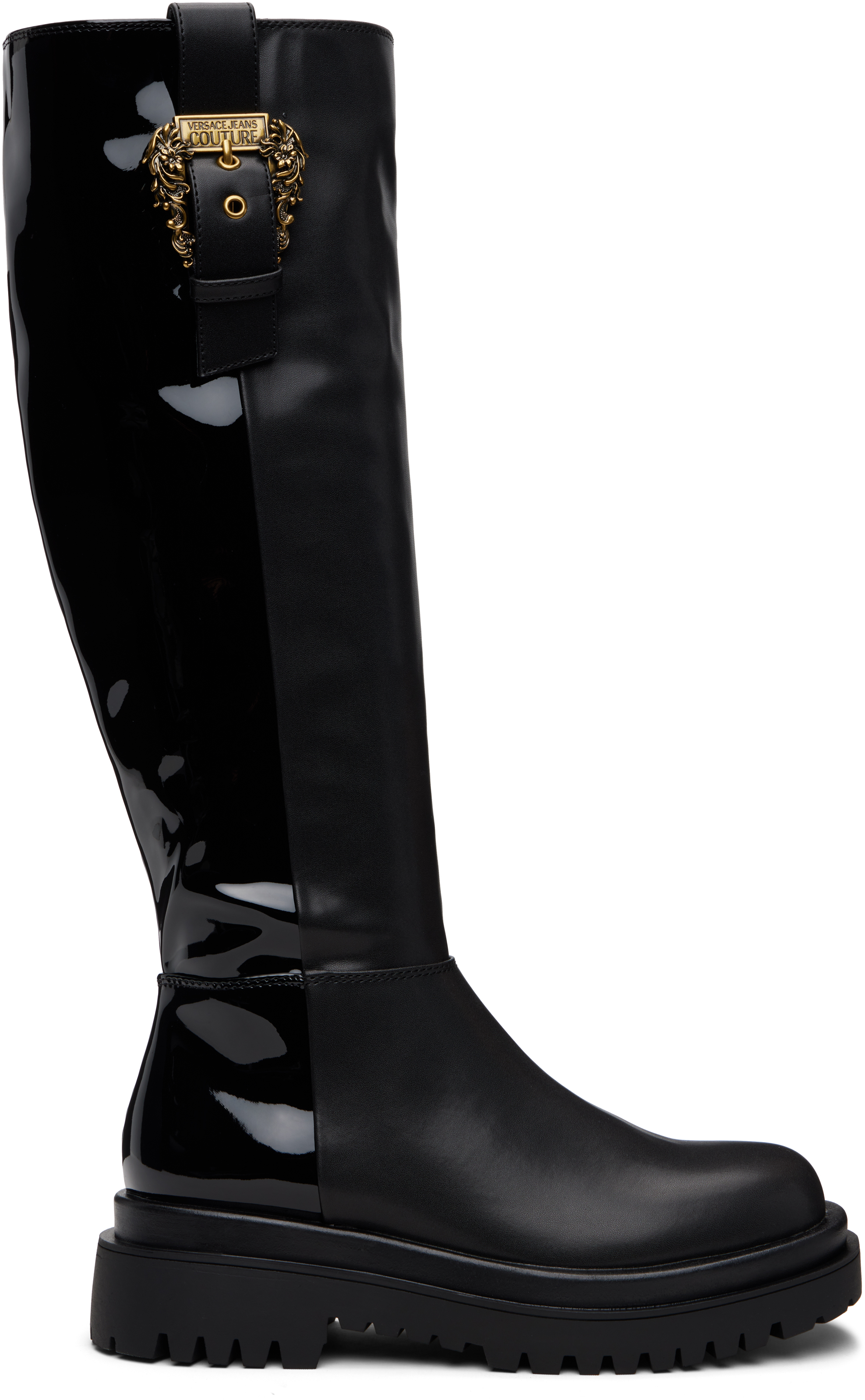 Black Zip Tall Boots