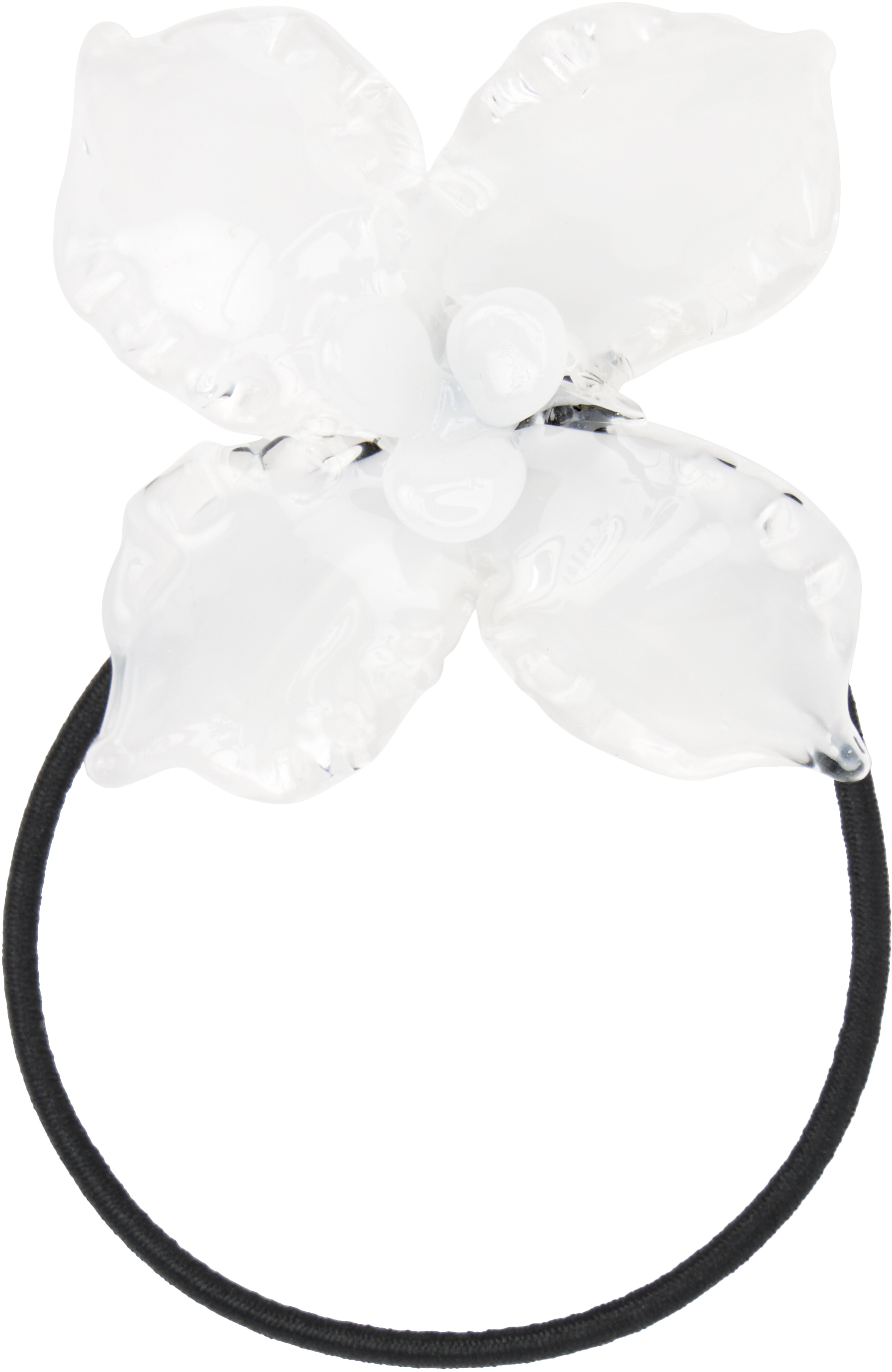 Yellow Fantasy Flower Hair Tie