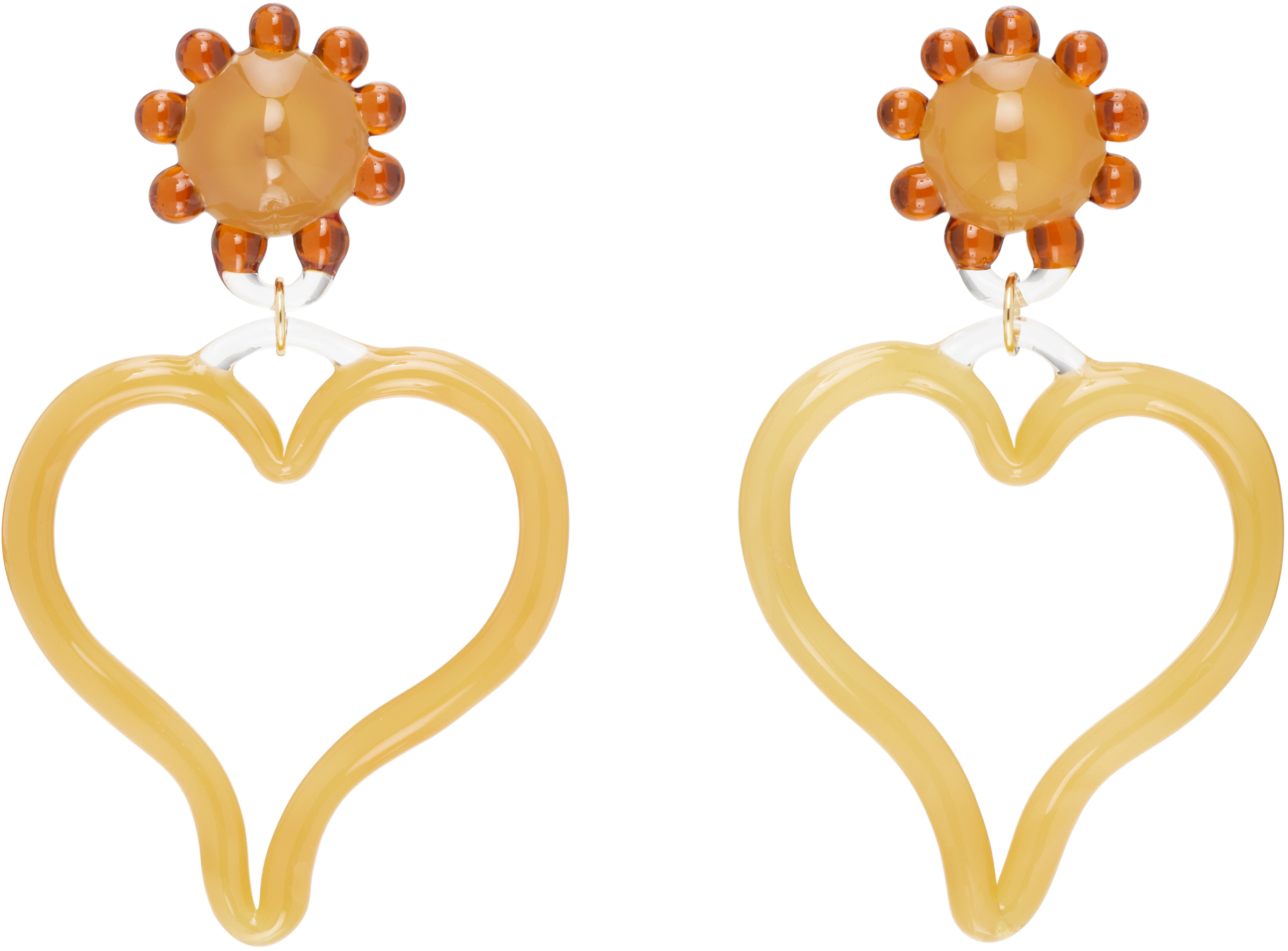 XL Heart Earrings