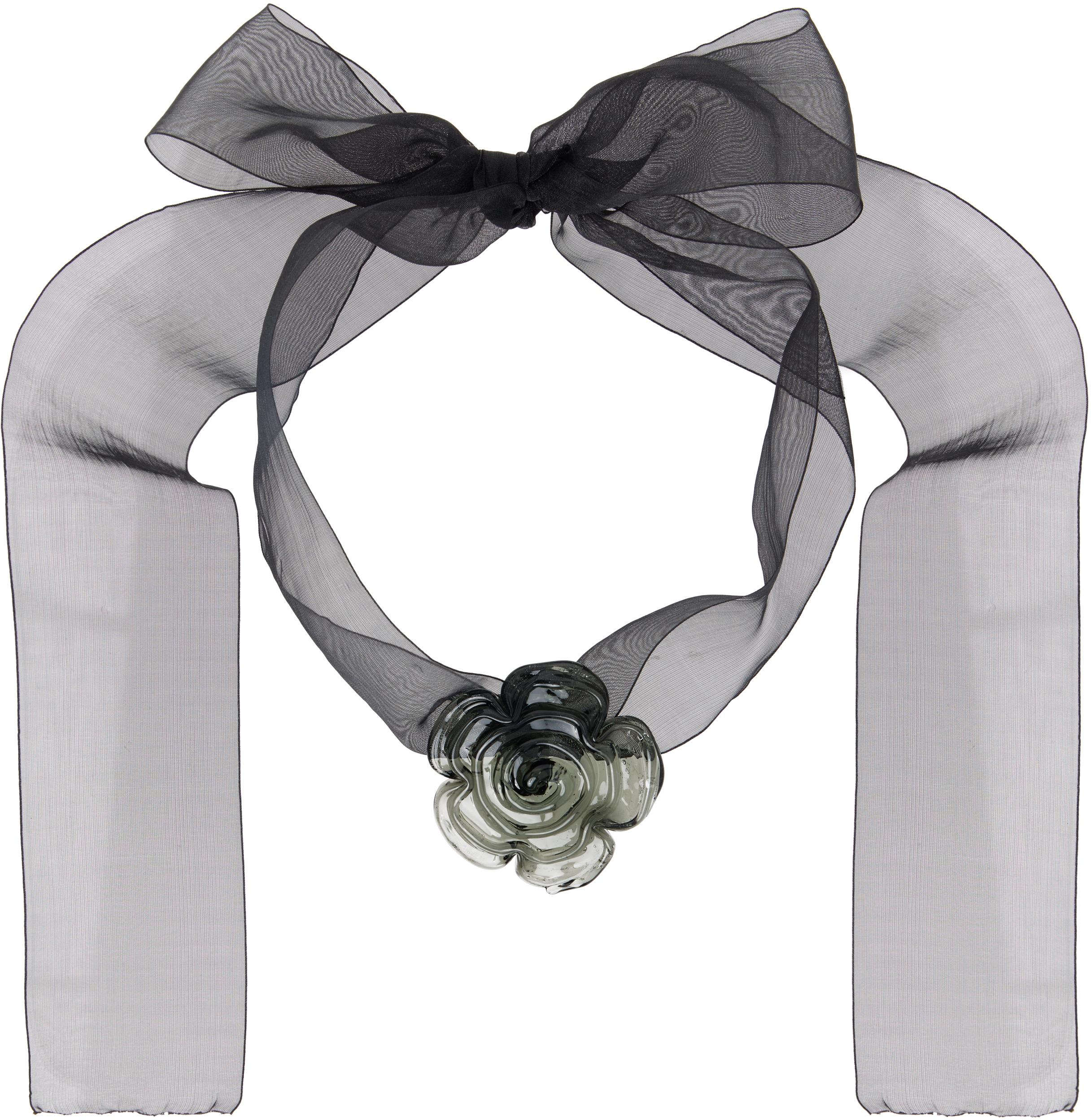 XL Rose Organza Necklace