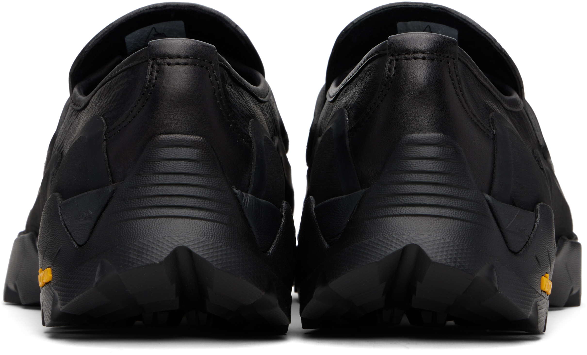 Roa Black Hybrid Loafers In Black