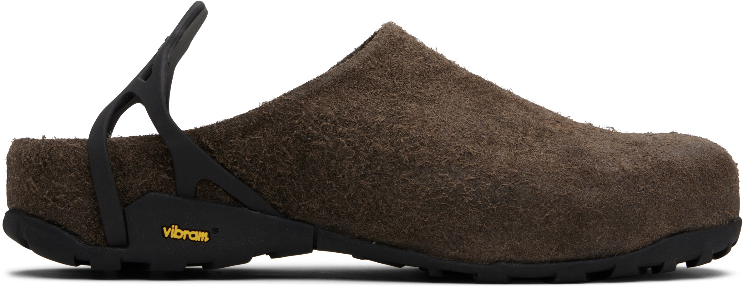 Roa Fedaia Suede Back-strap Mule In Multi