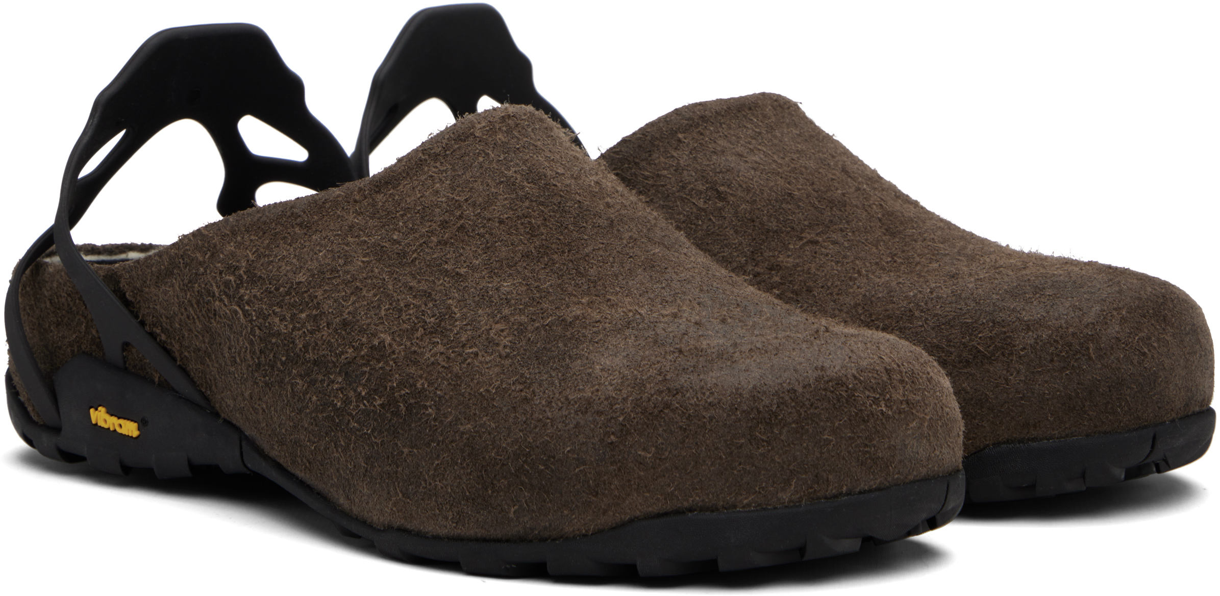 Roa Fedaia Suede Back-strap Mule In Multi