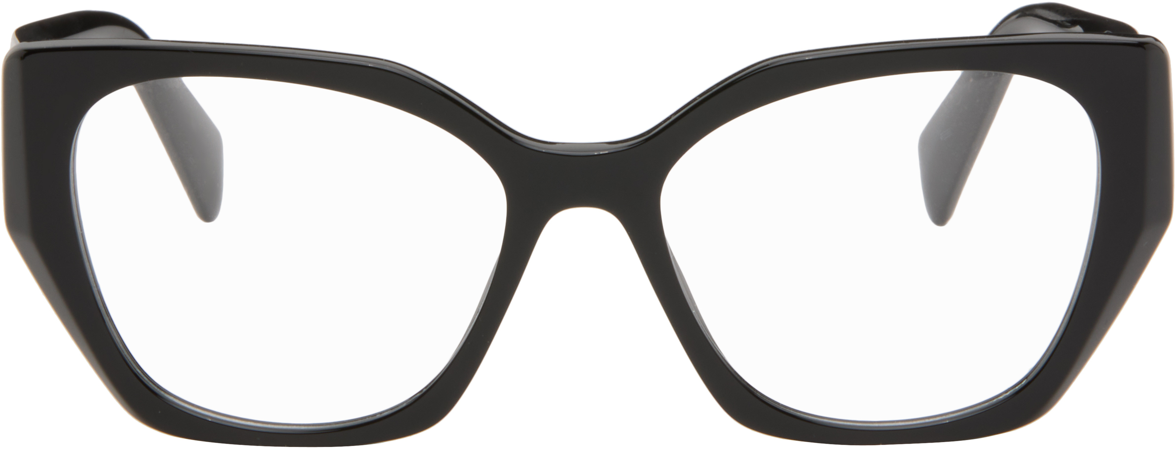 Prada Womens Black Pr 18wv Square-framed Acetate Glasses