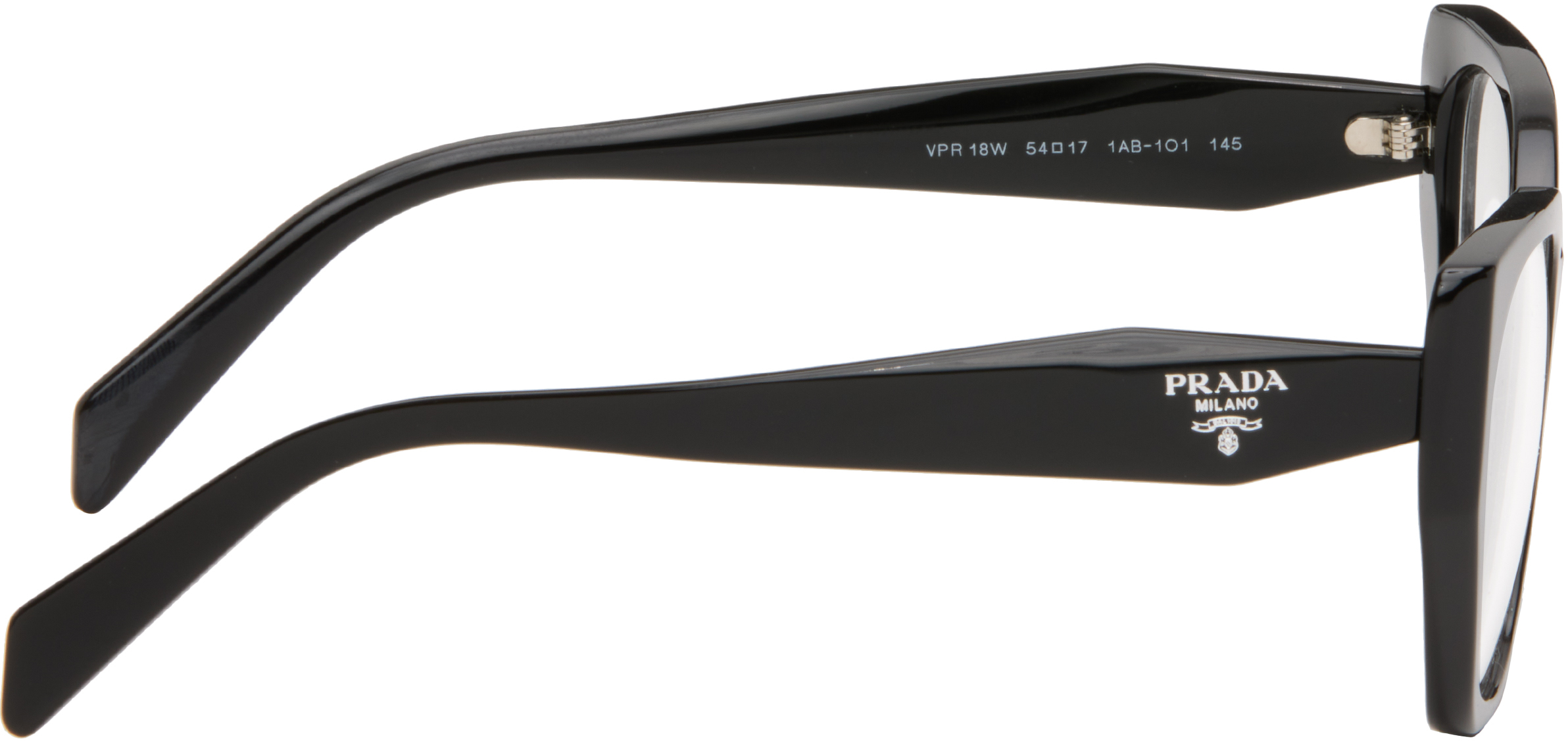 Prada Womens Black Pr 18wv Square-framed Acetate Glasses