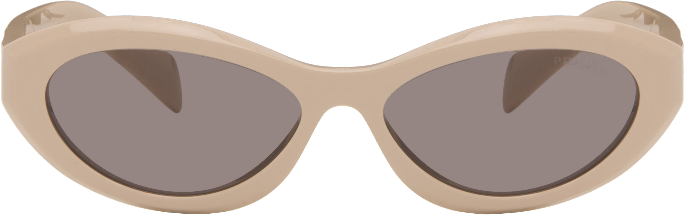 Prada Pink '' Symbole Sunglasses In Metallic