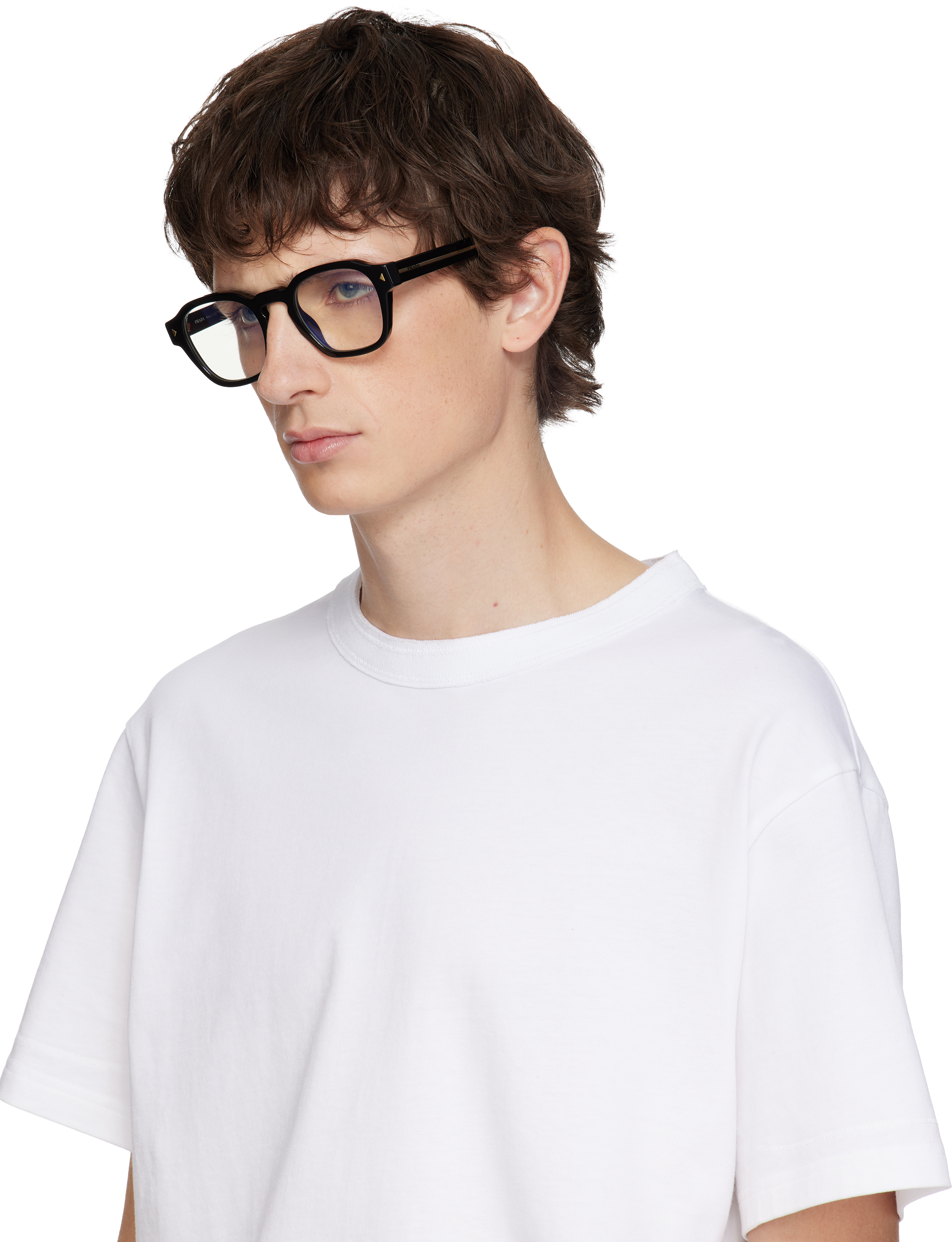 Prada Square-frame Glasses In Black
