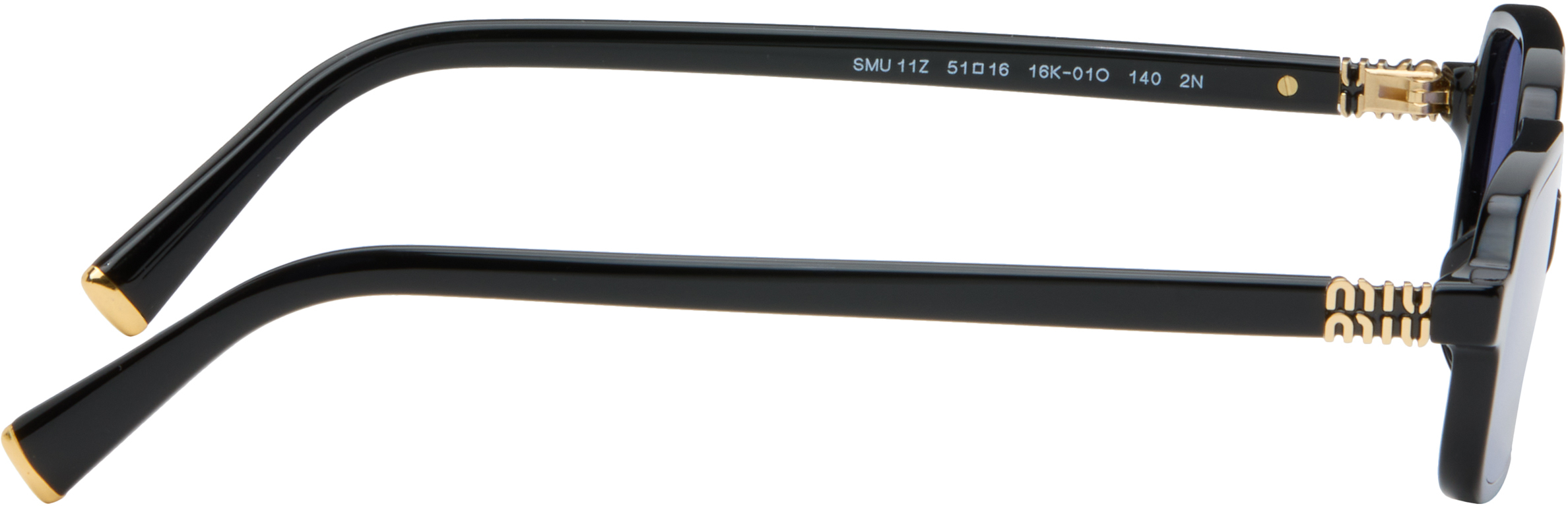 Miu Miu Black Miu Regard Sunglasses