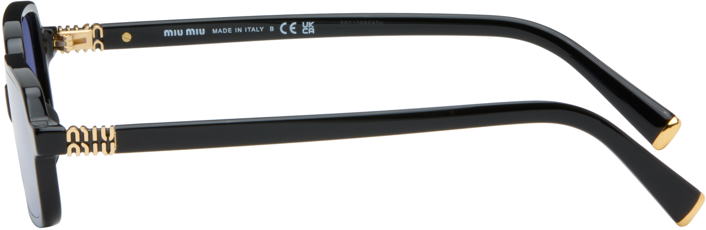 Miu Miu Black Miu Regard Sunglasses