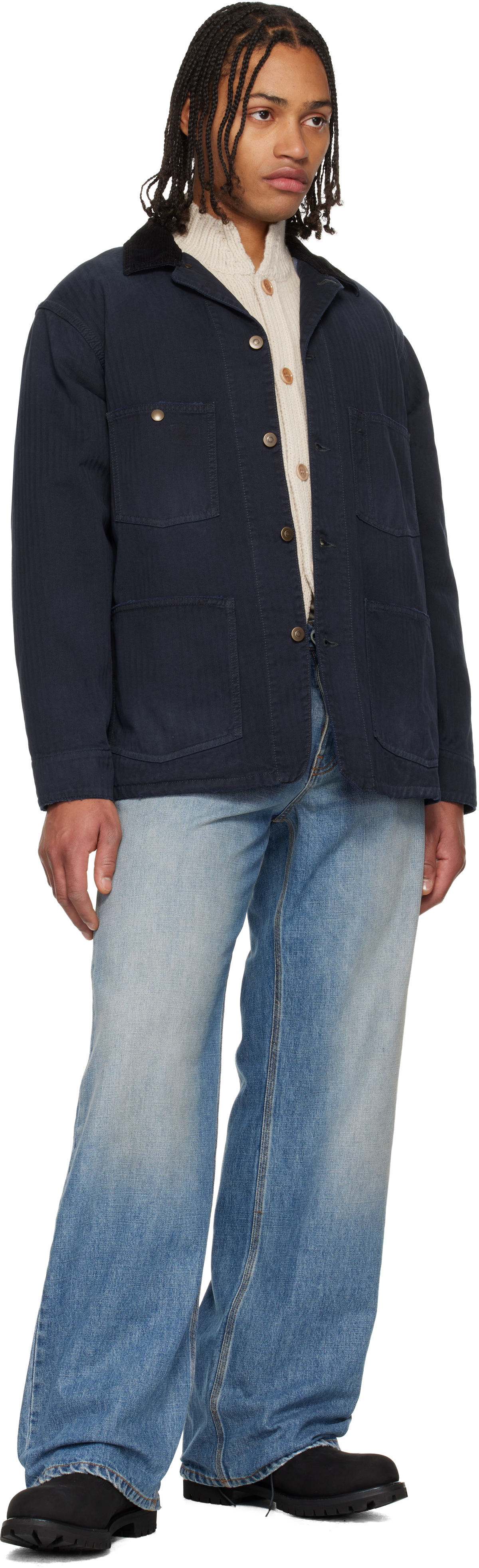 Timberland Brlack Water-proof Boots With Logo Plate In Black