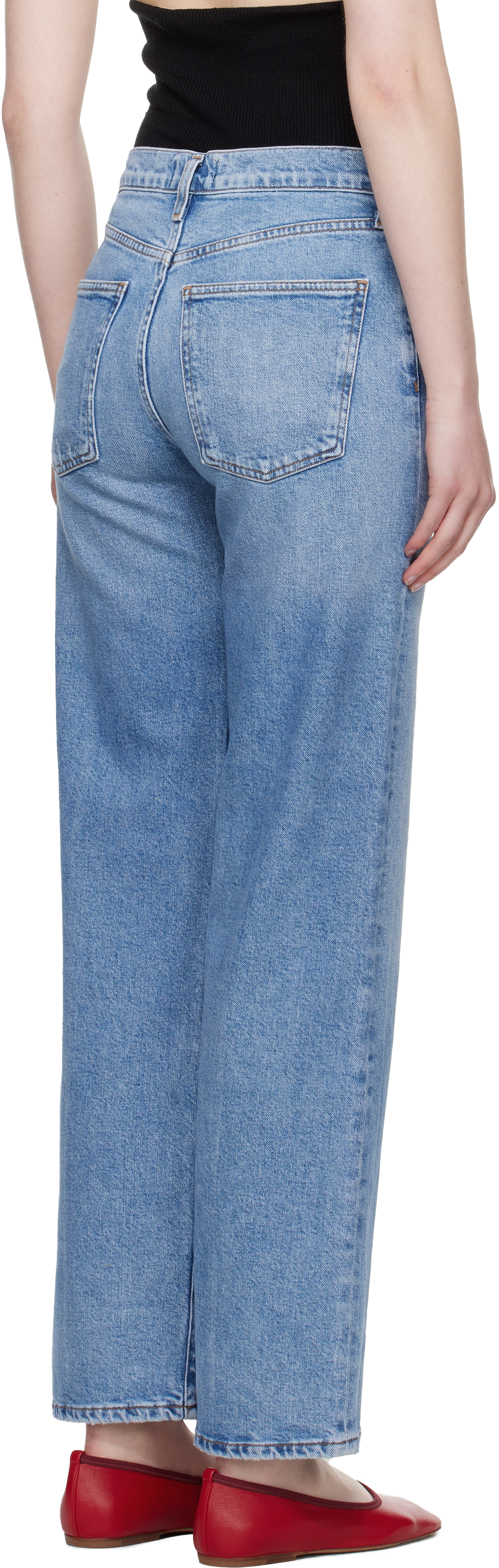 Agolde V-waist Straight-leg Jeans