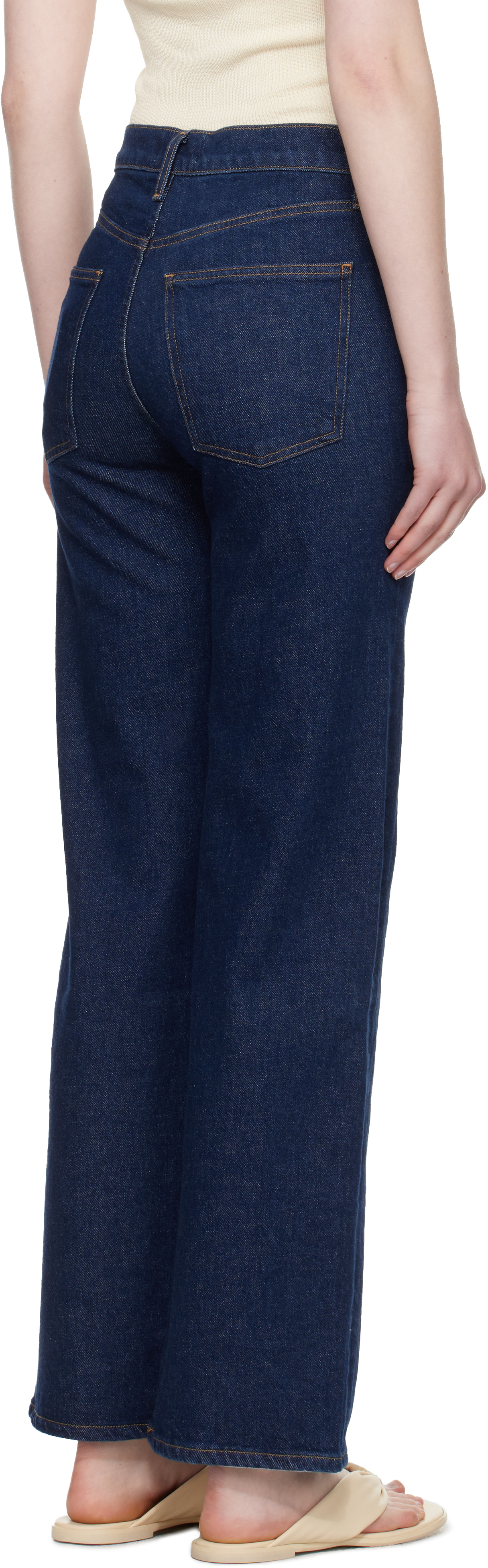 Agolde Harper Mid-rise Wide-leg Jeans