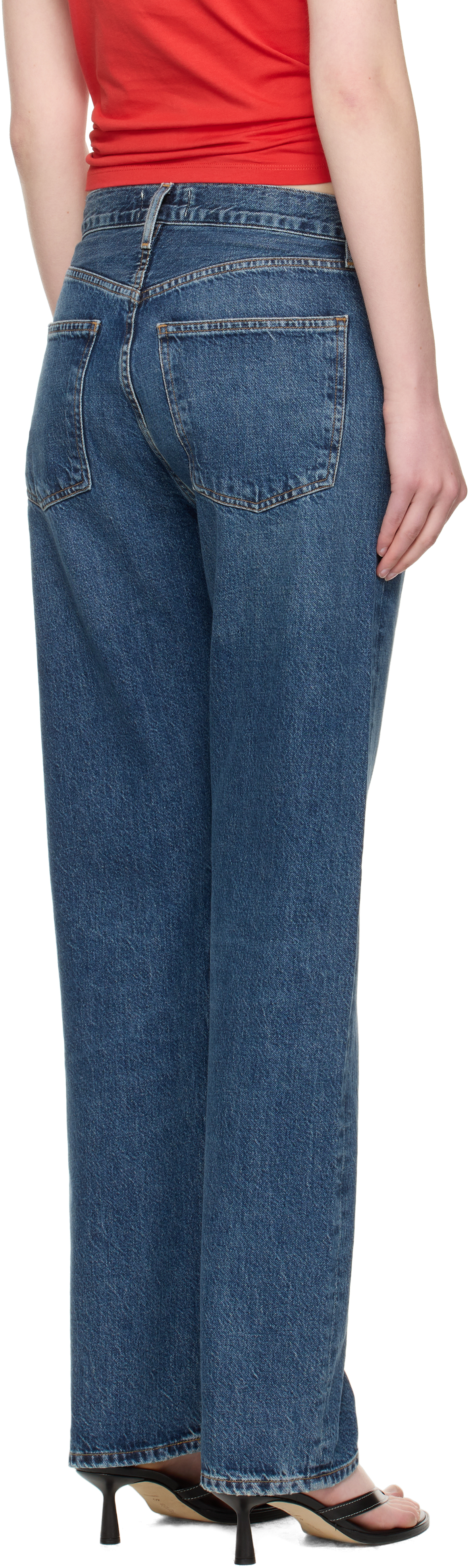 Agolde Jeans With Belt Loops