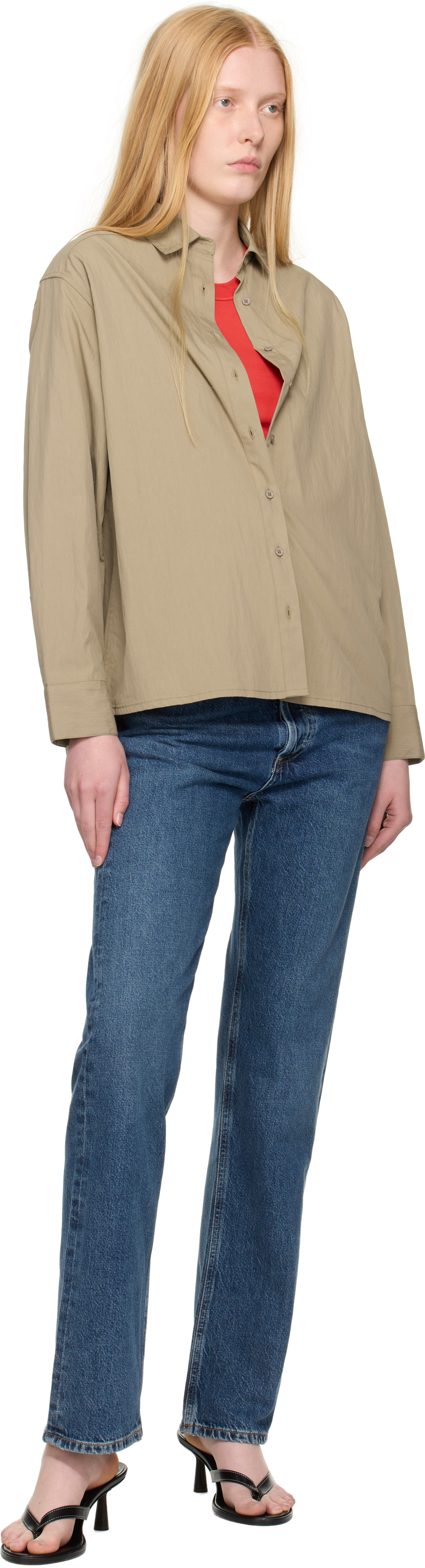Agolde Jeans With Belt Loops