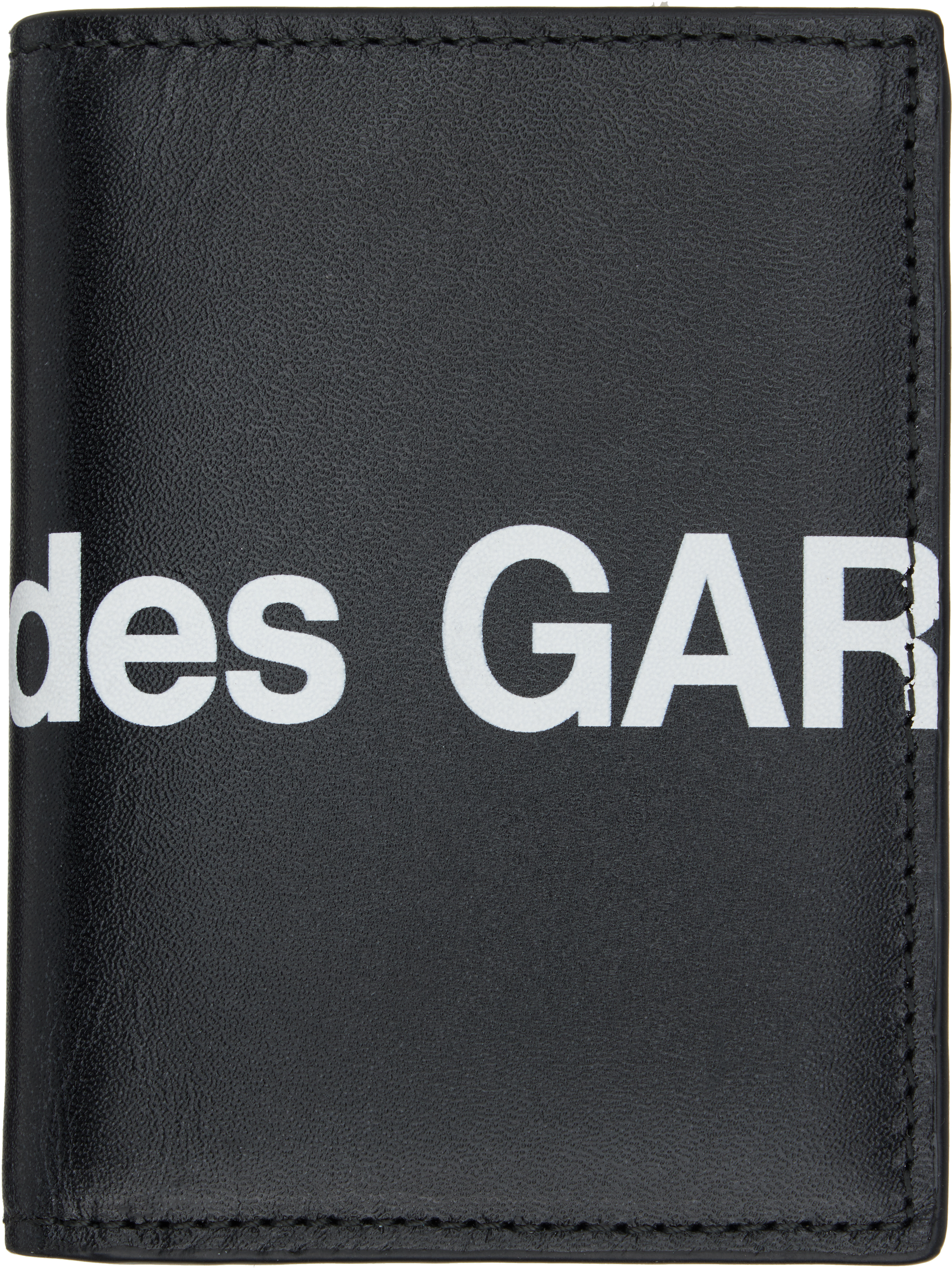 Black Huge Logo Group Wallet