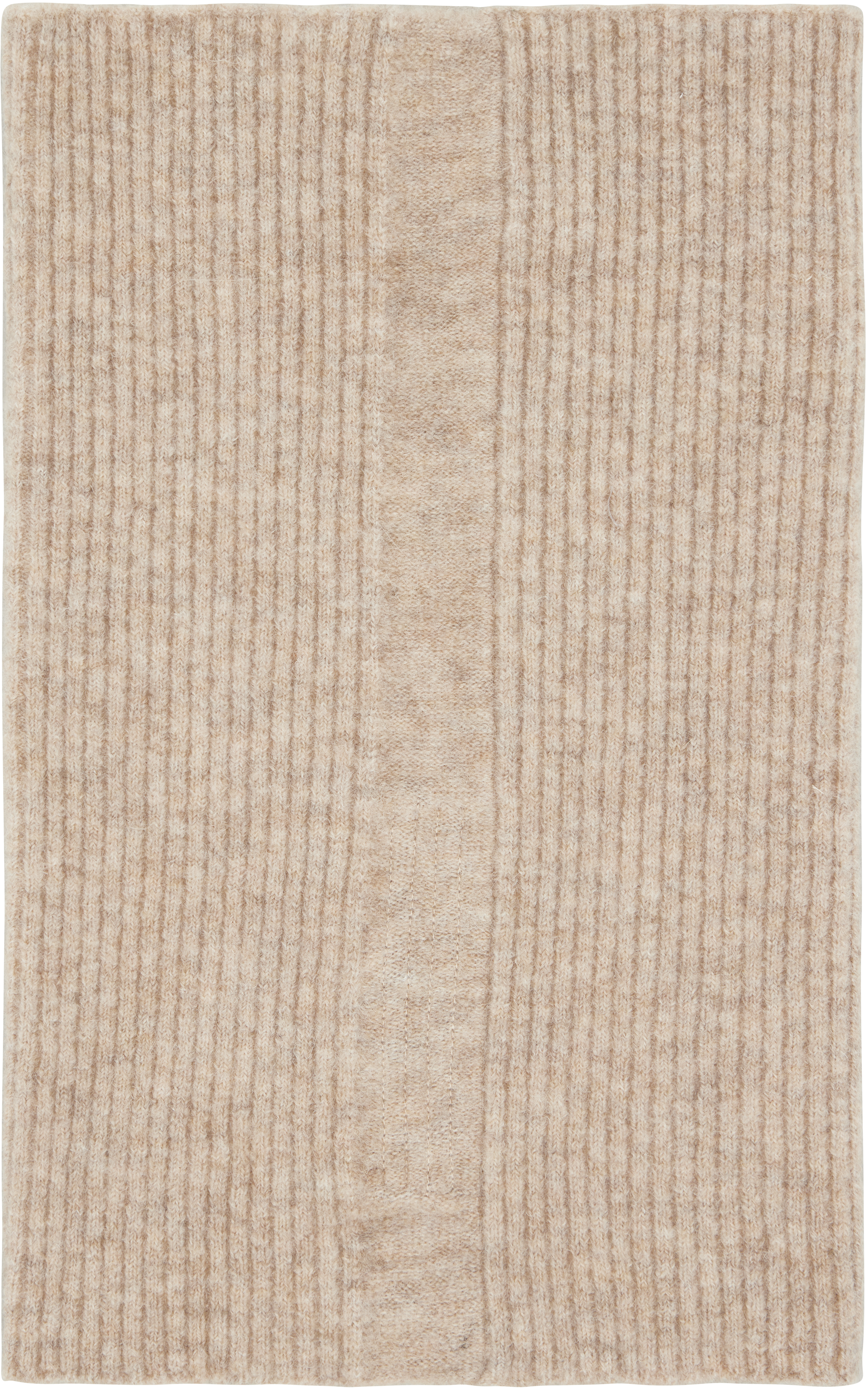 Rick Owens Beige Concordians Tube Scarf In Neutral
