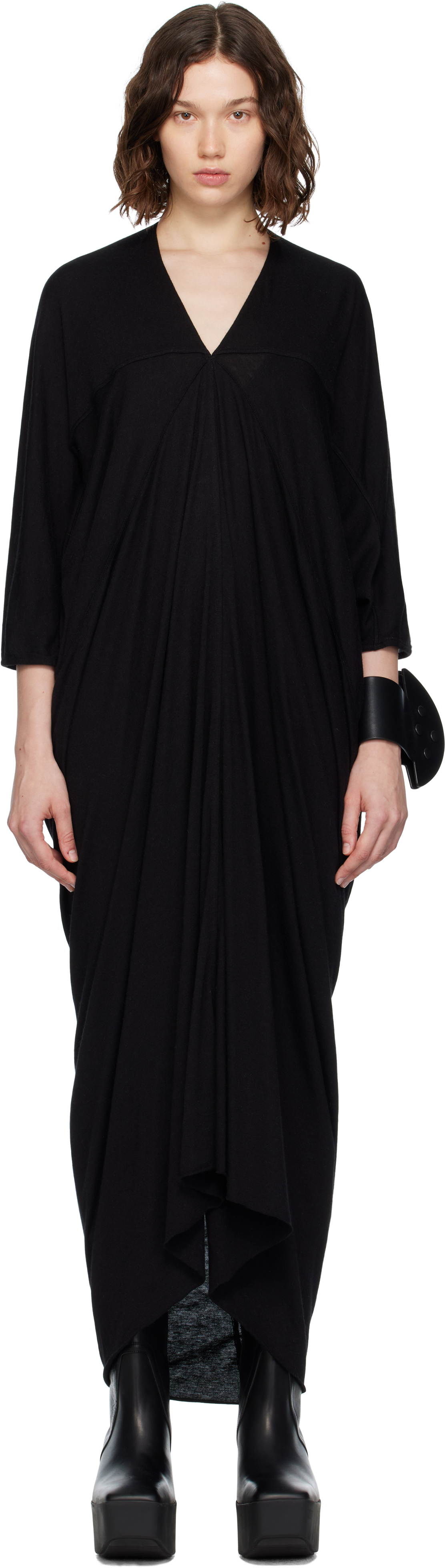 Black Concordians Kite Maxi Dress