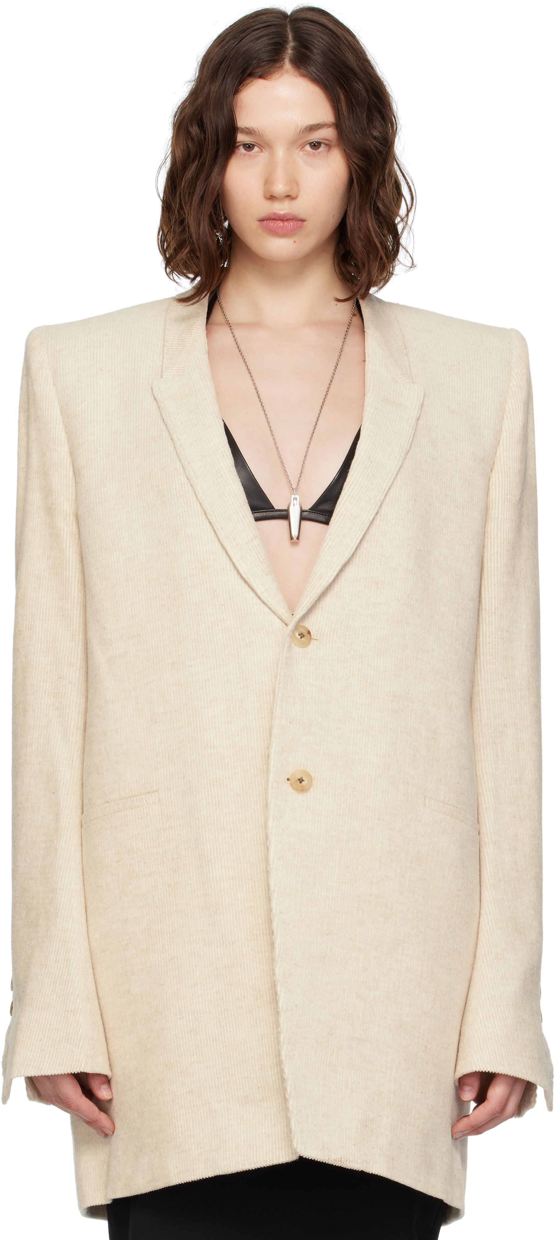 Off-White Concordians Dirt Tailored LS Blazer
