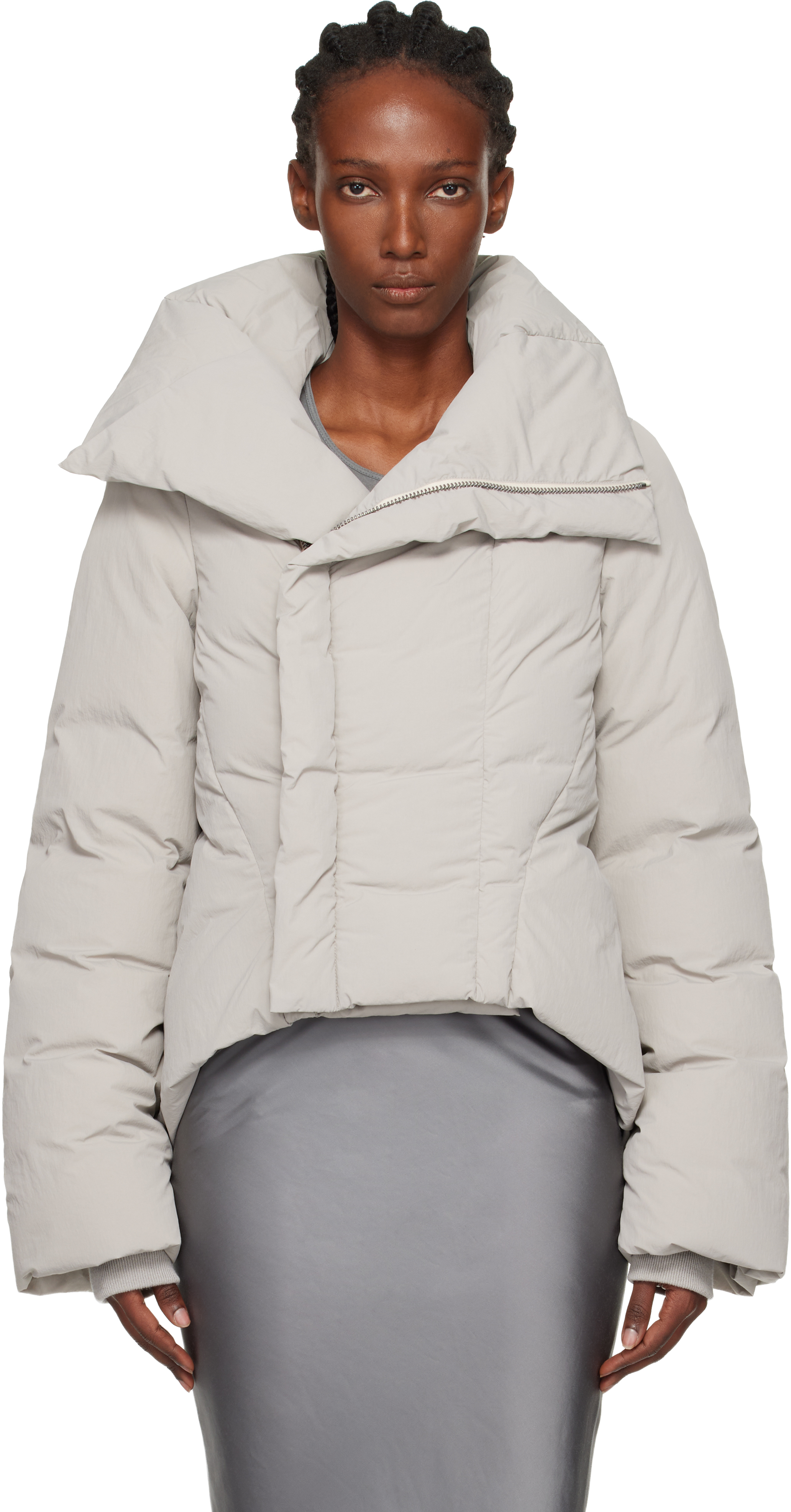 Off-White Concordians Naska Down Jacket by Rick Owens on Sale