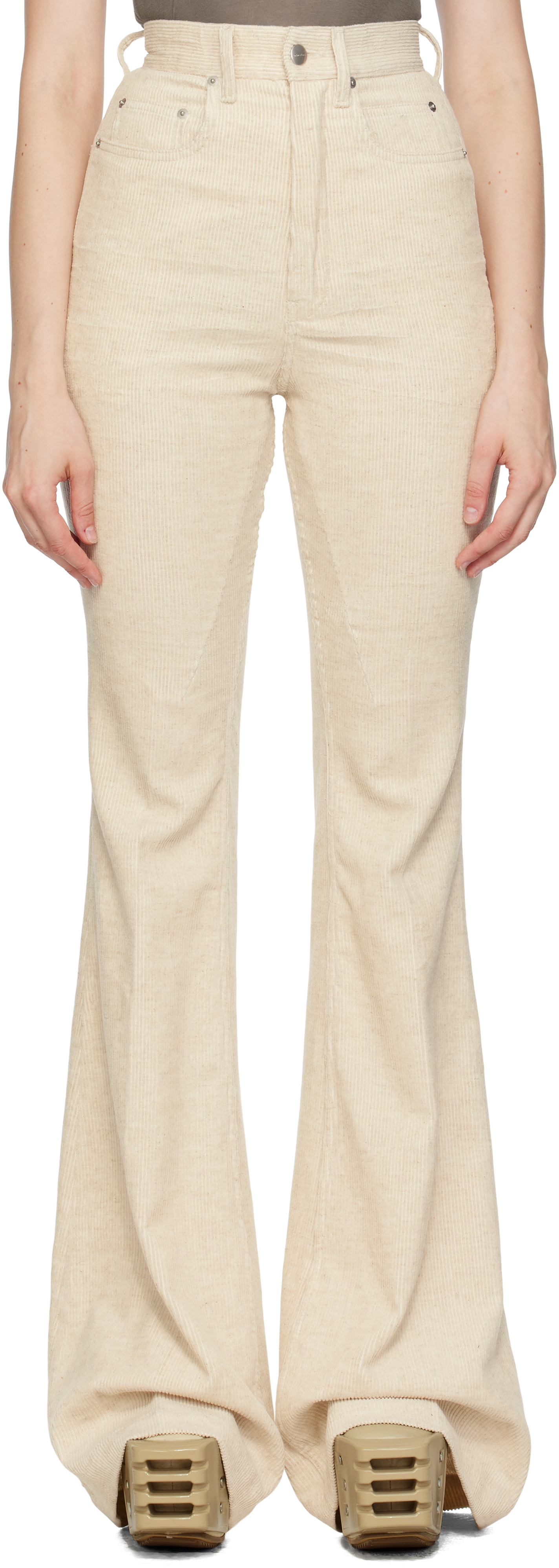 Off-White Concordians Bolan Bootcut Trousers