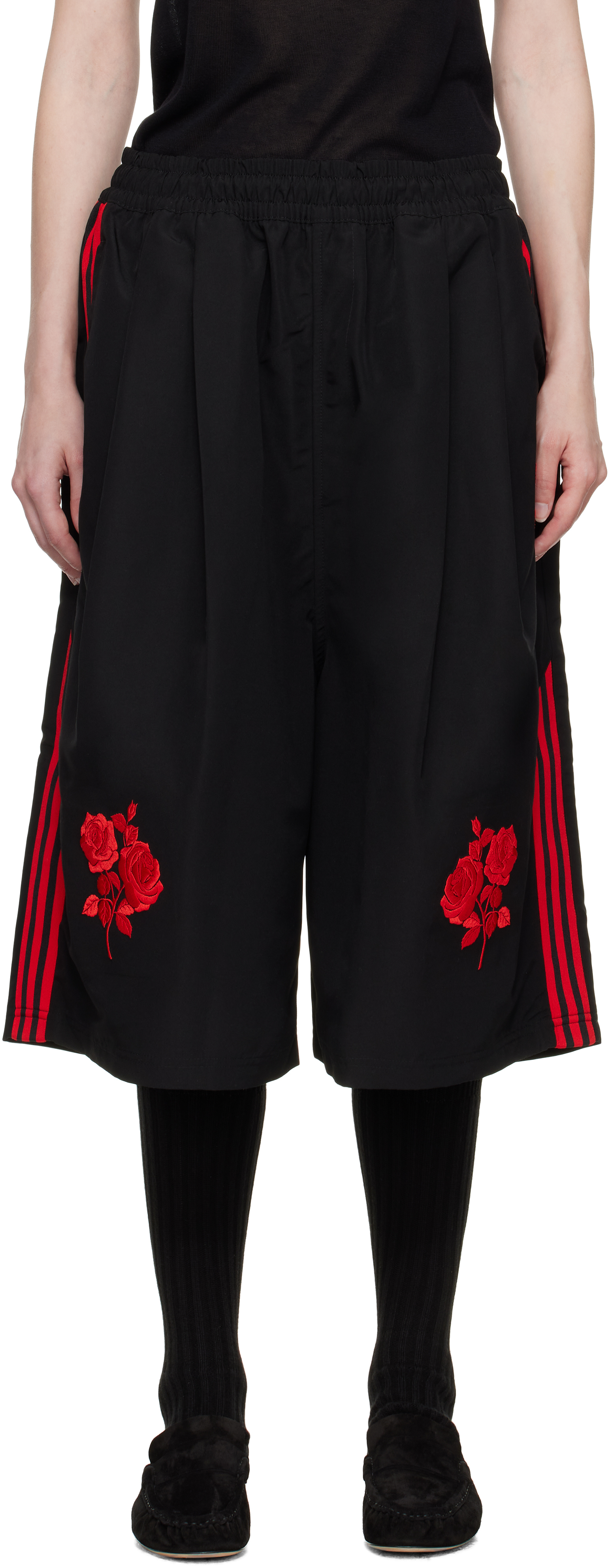 パンツ adidas Willy Chavarria Long Shorts JP M WILLY CHAVARRIA: Black adidas Originals Edition Long Shorts