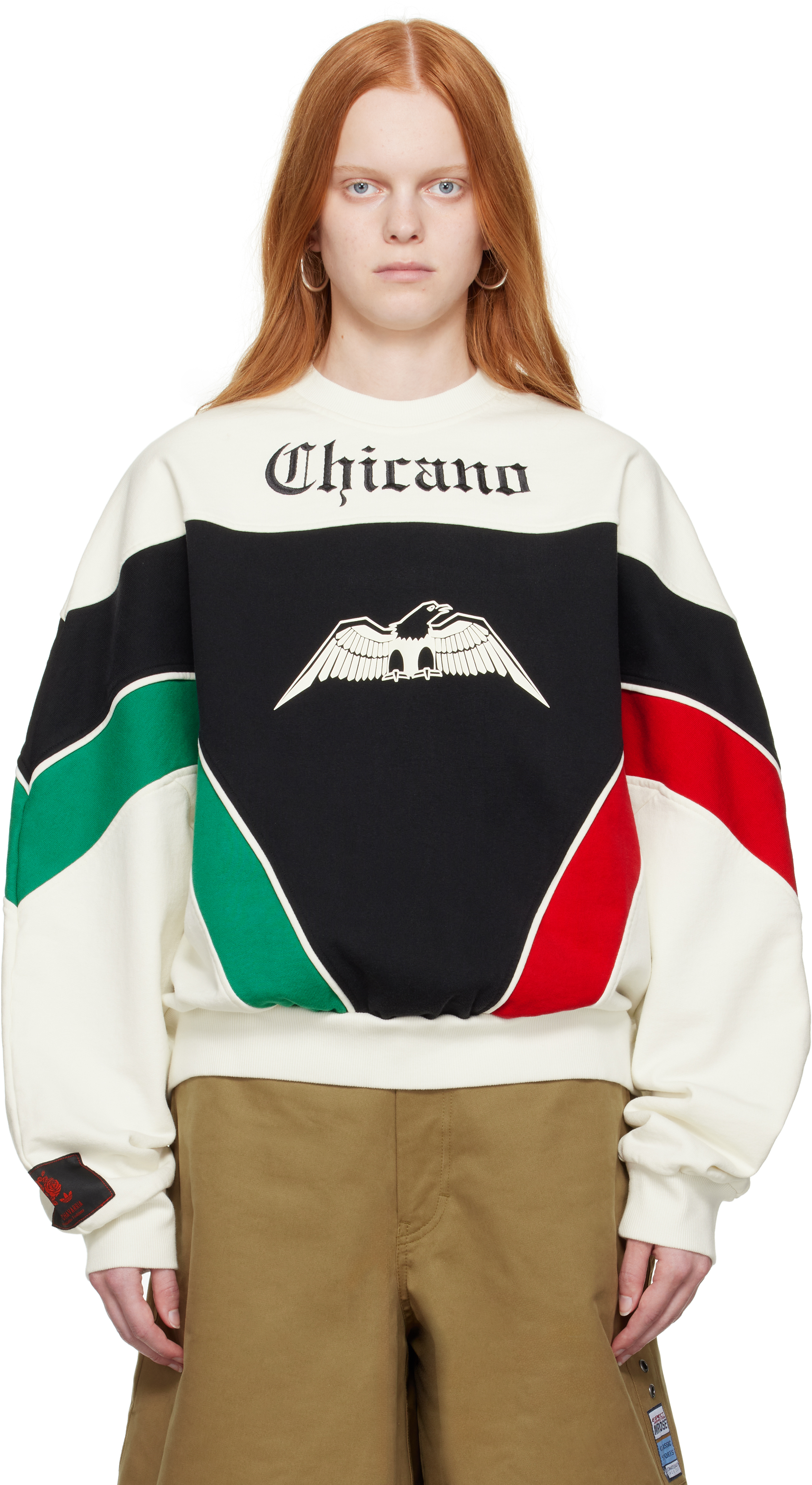 adidas x Willy Chavarria ☆ 限定コラボスウェット ‘CHICANO’ adidas x Willy Chavarria Chicano Sweatshirt White Men's