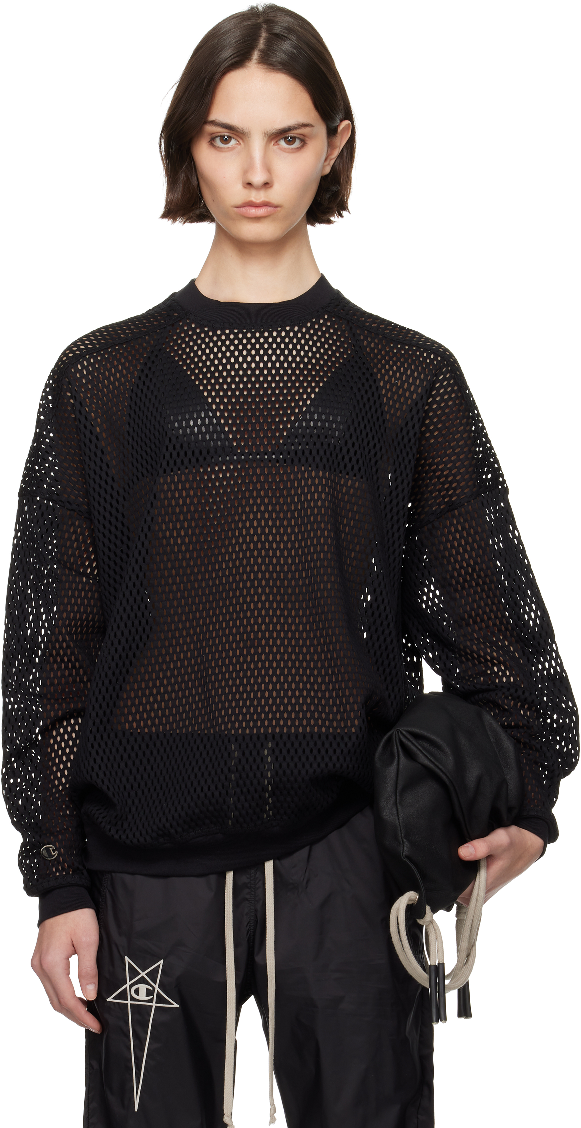Black Champion Edition Jumbo Sweatshirt