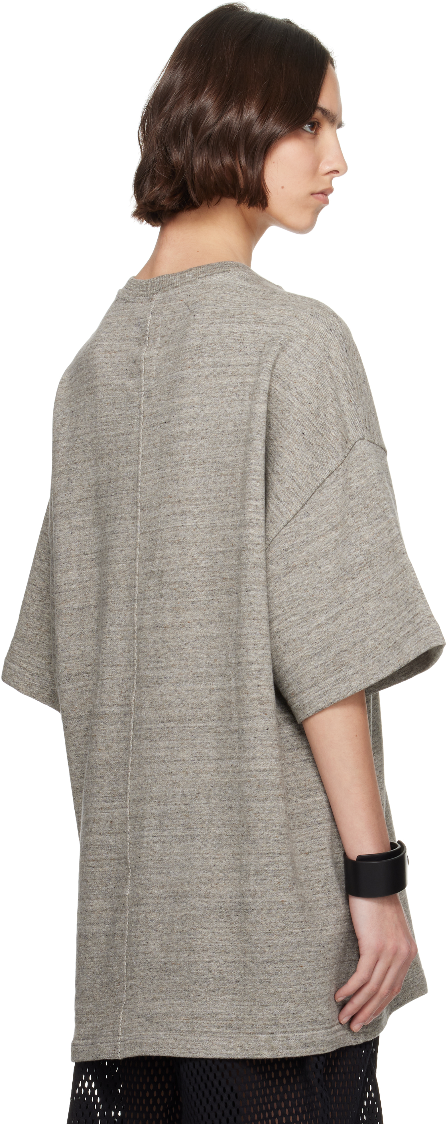 Rick Owens Gray Champion Edition Tommy T-shirt