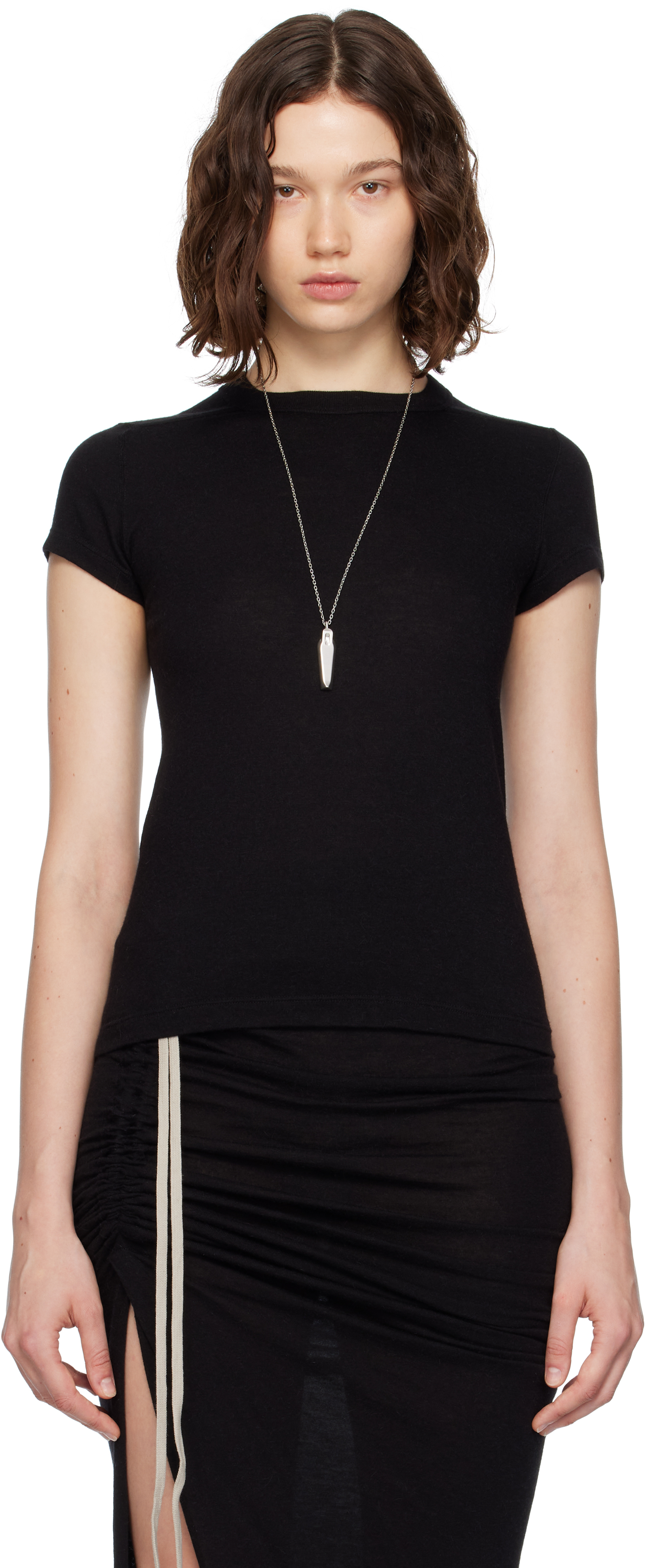 Black Concordians Rainino Cropped Level T-shirt
