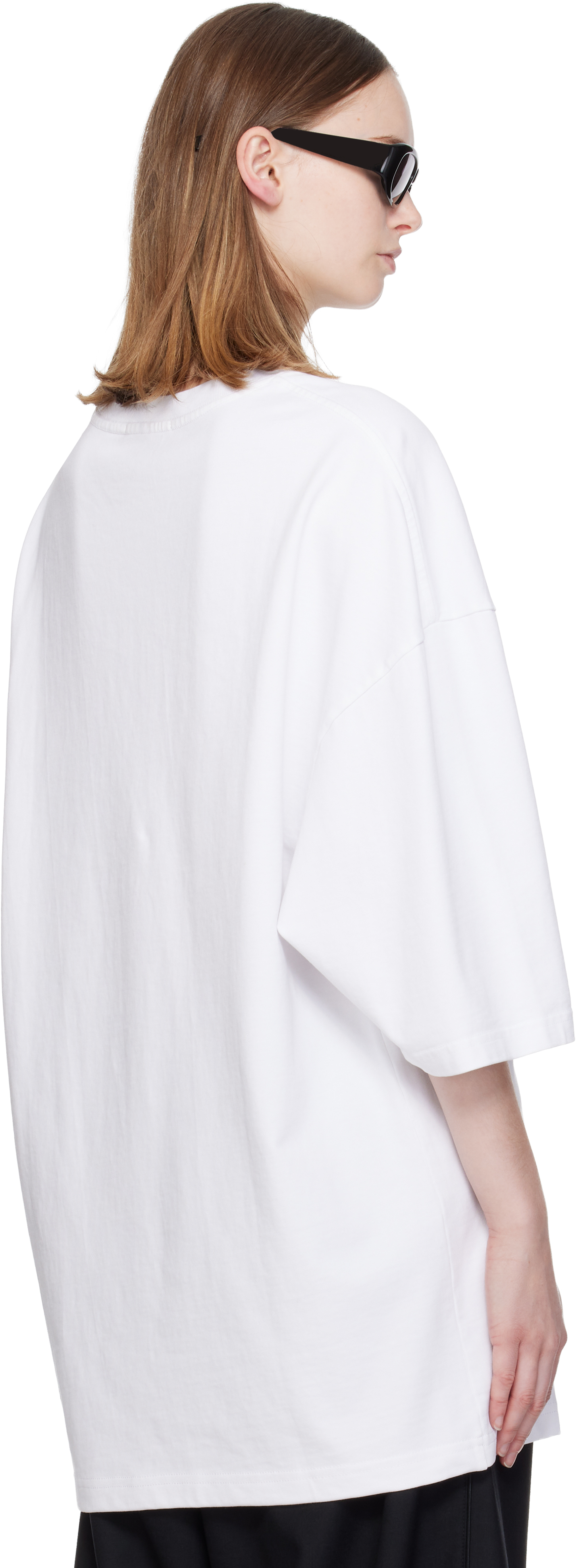 Willy Chavarria White 'chavarria Prayer Services' Northsider T-shirt In White
