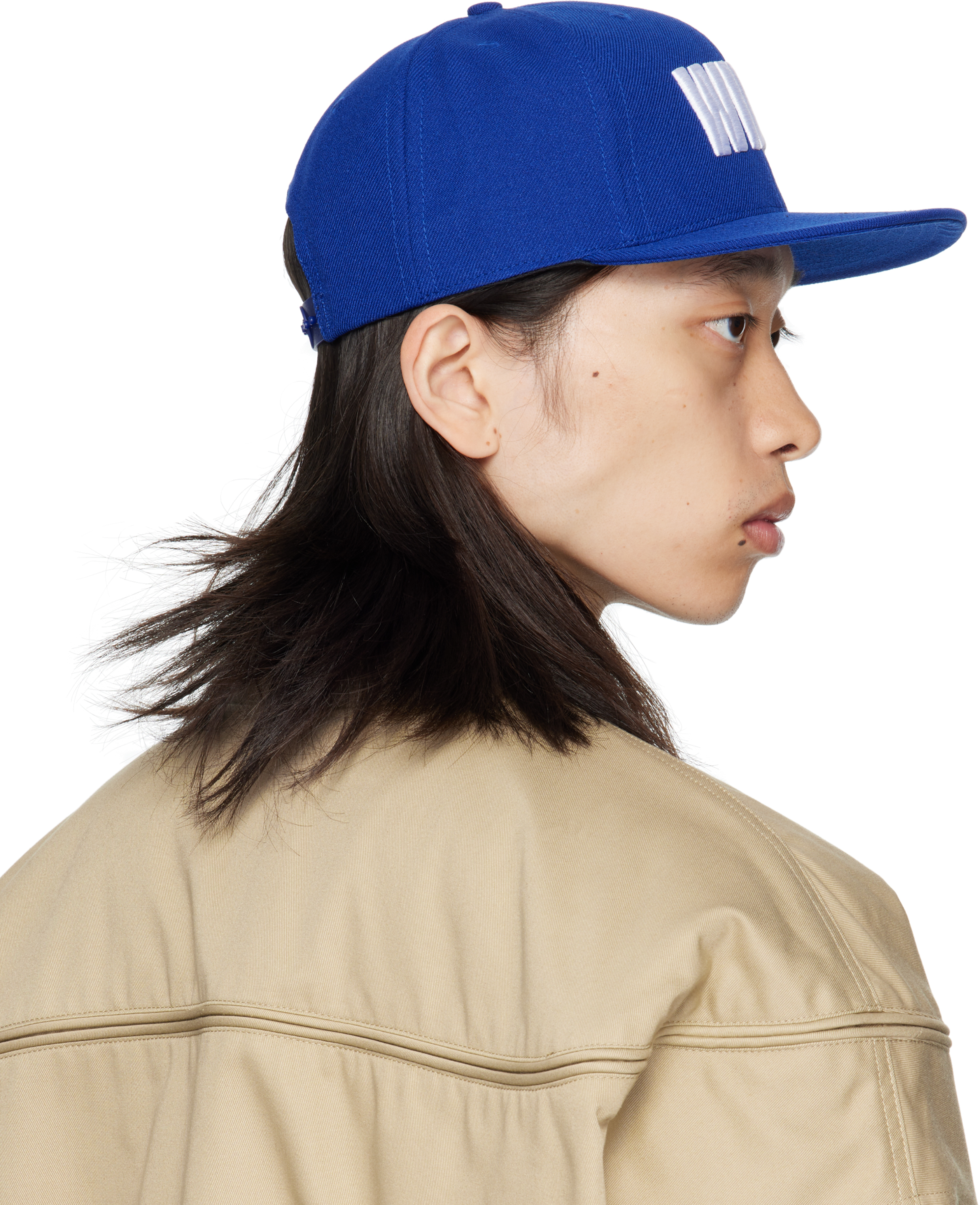 Willy Chavarria Blue 'willy' Cap In Brown