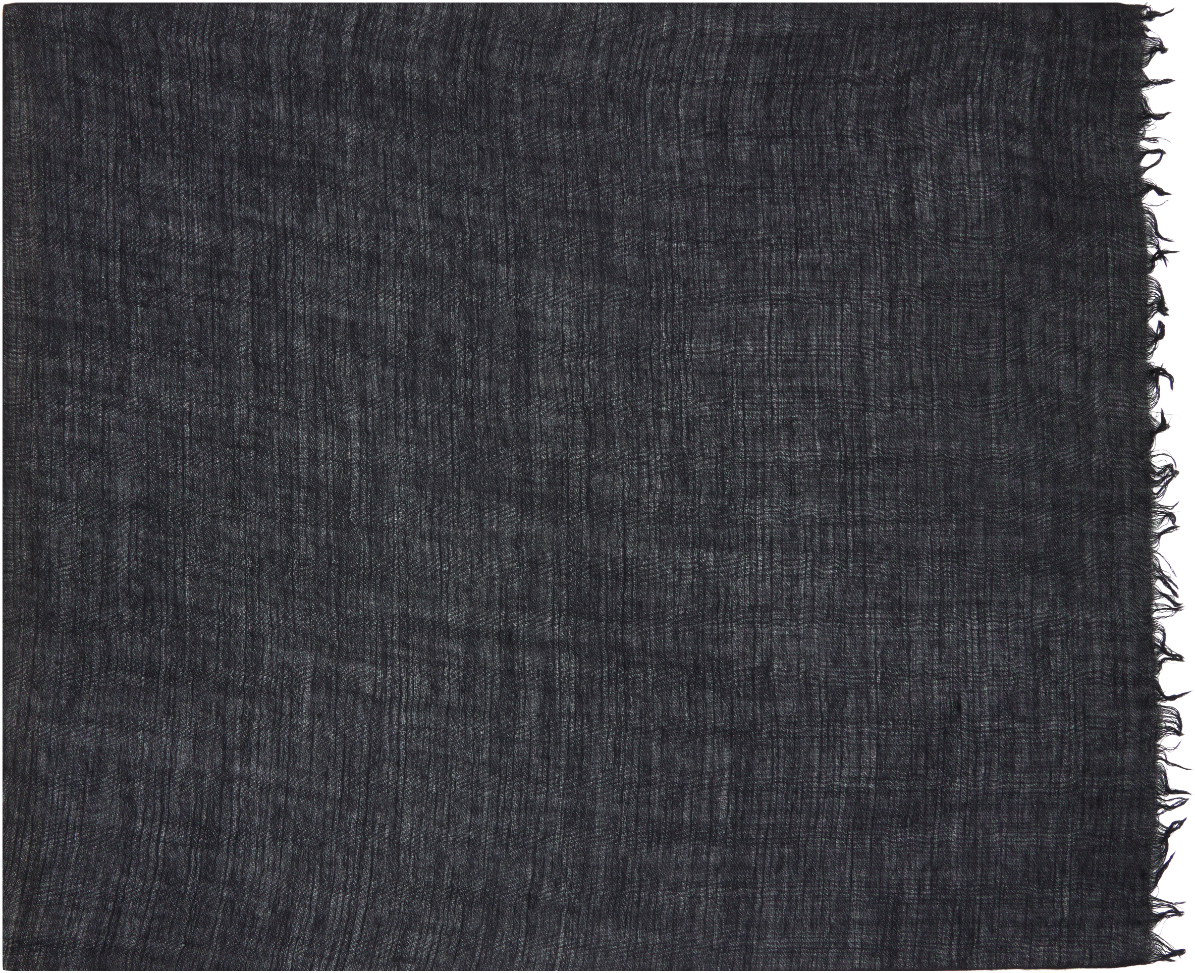 Rick Owens Black Concordians Follo Scarf In Black