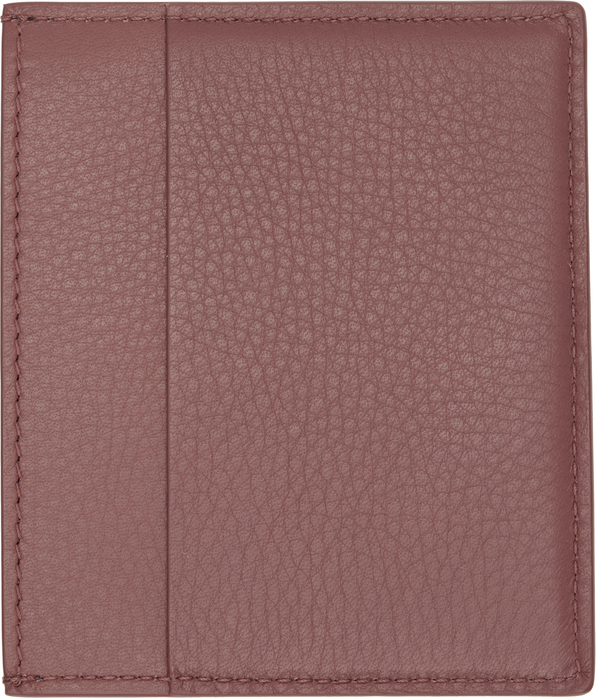 Rick Owens Pink Concordians Square Card Holder In Brown