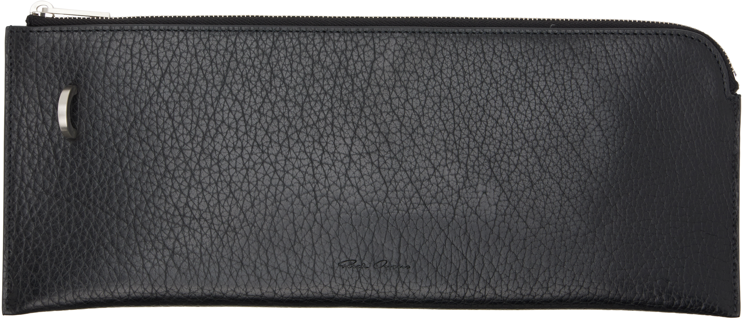 Rick Owens Black Concordians Invite Wallet In Black
