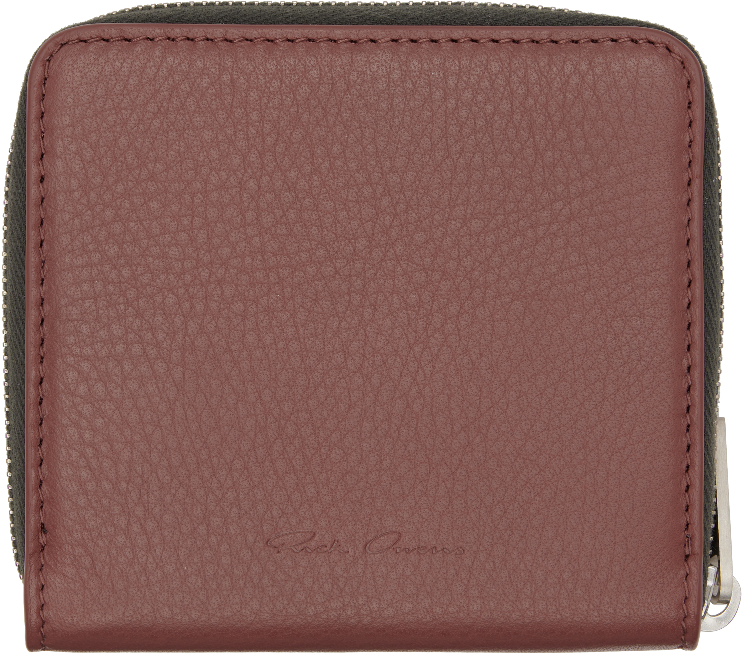 Rick Owens Pink Concordians Zipped Wallet