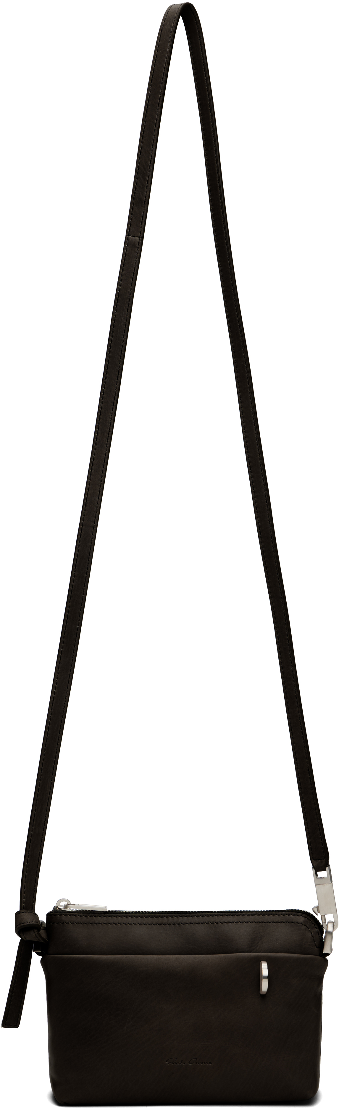 Rick Owens】 18FW Black Cargo Adri Bag Black Big Adri Shoulder Bag