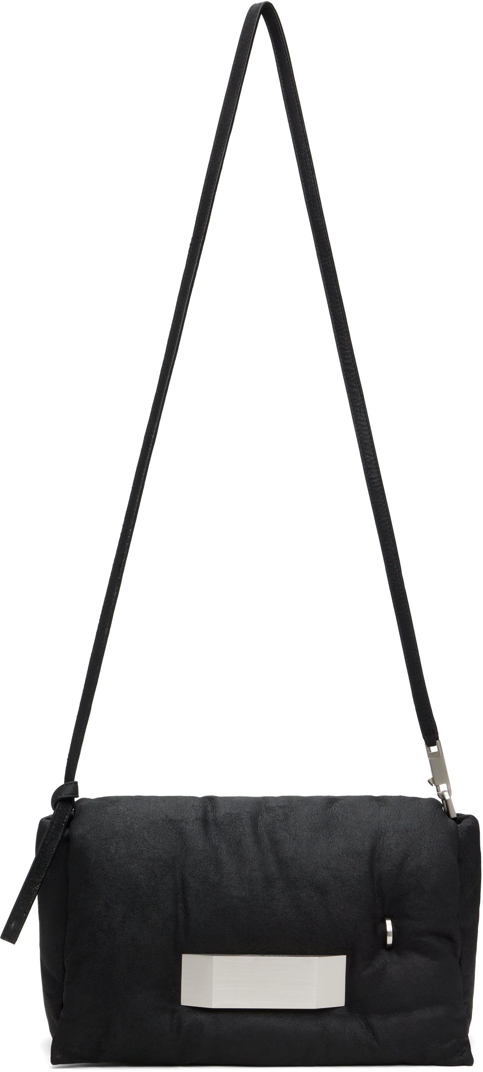 バッグ Rick Owens PILLOW GRIFFIN / BLK Rick Owens: Black Concordians Big Pillow Griffin Bag | SSENSE