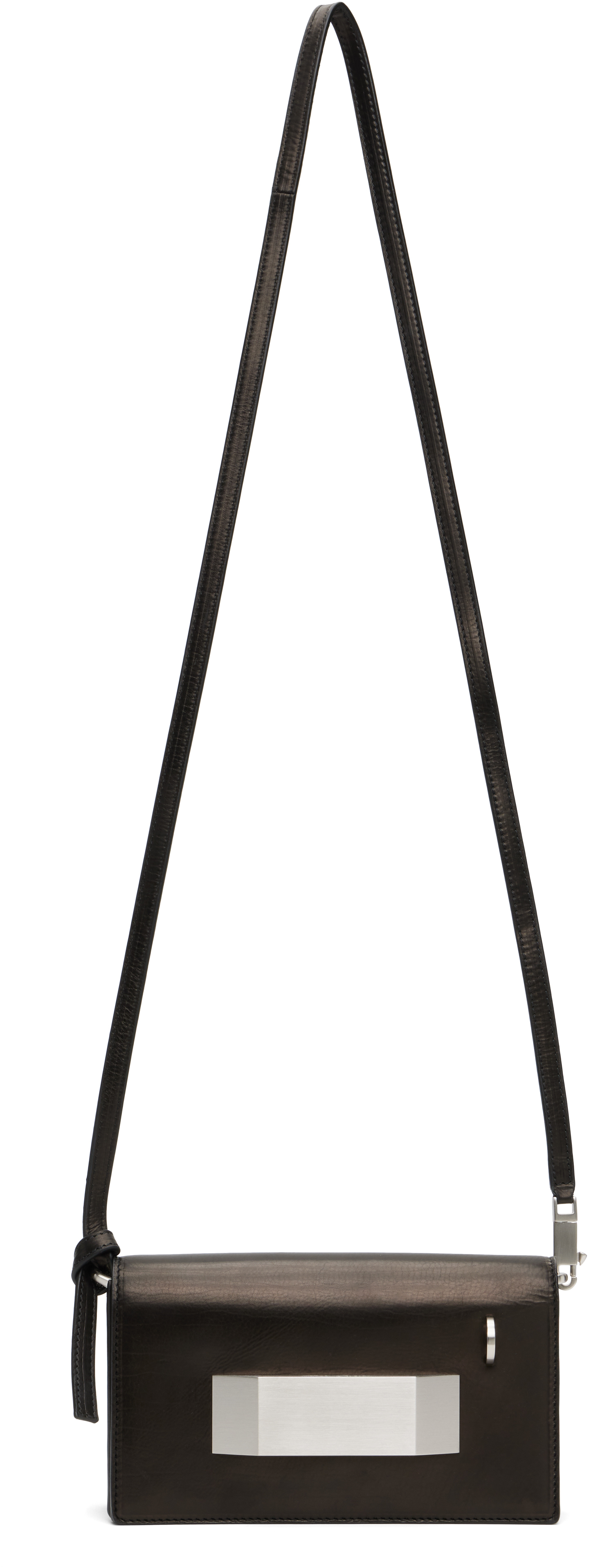 Rick Owens: Black Concordians Griffin Bag | SSENSE