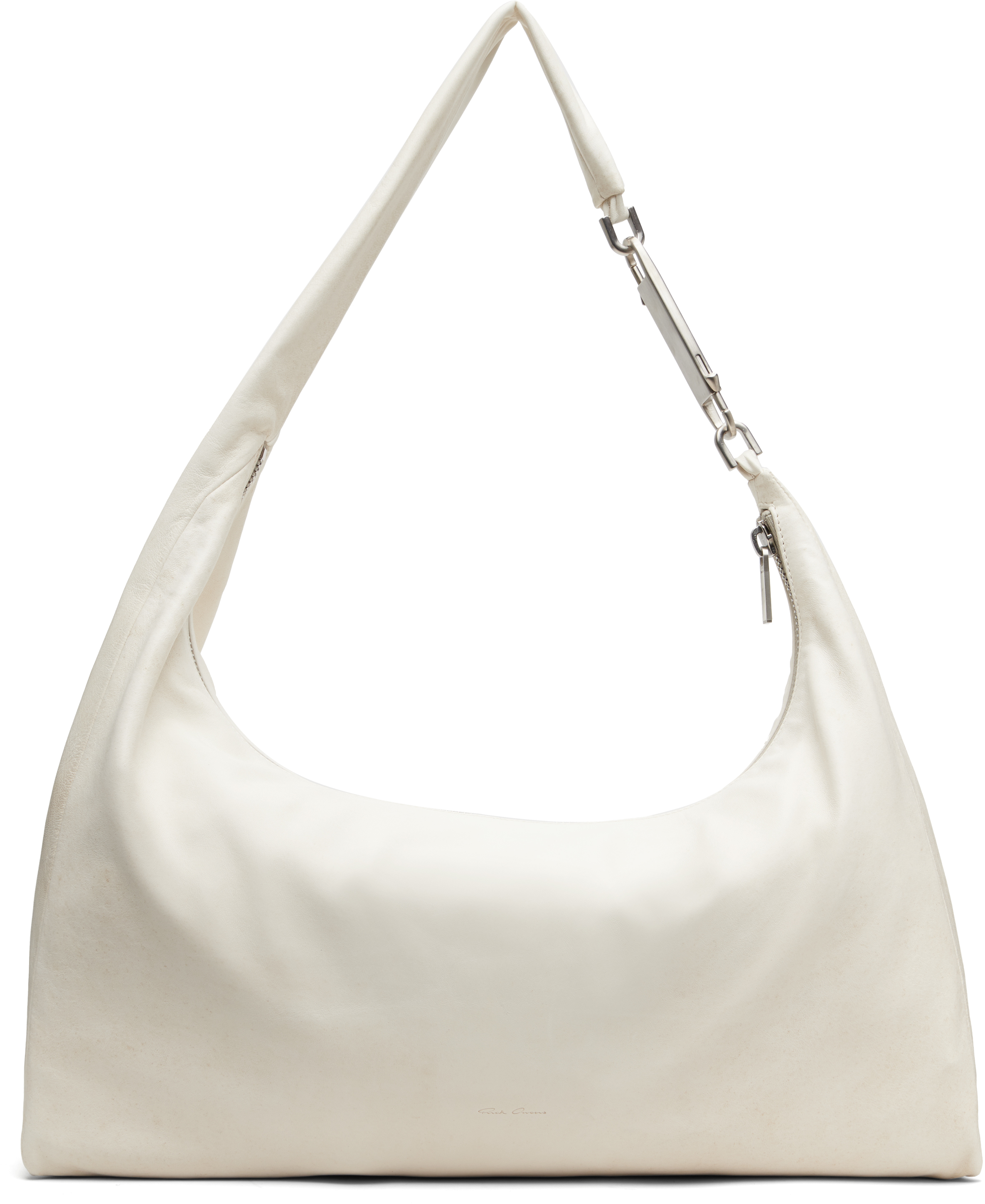 Rick Owens: Off-White Concordians Cropped Gemini Bag | SSENSE