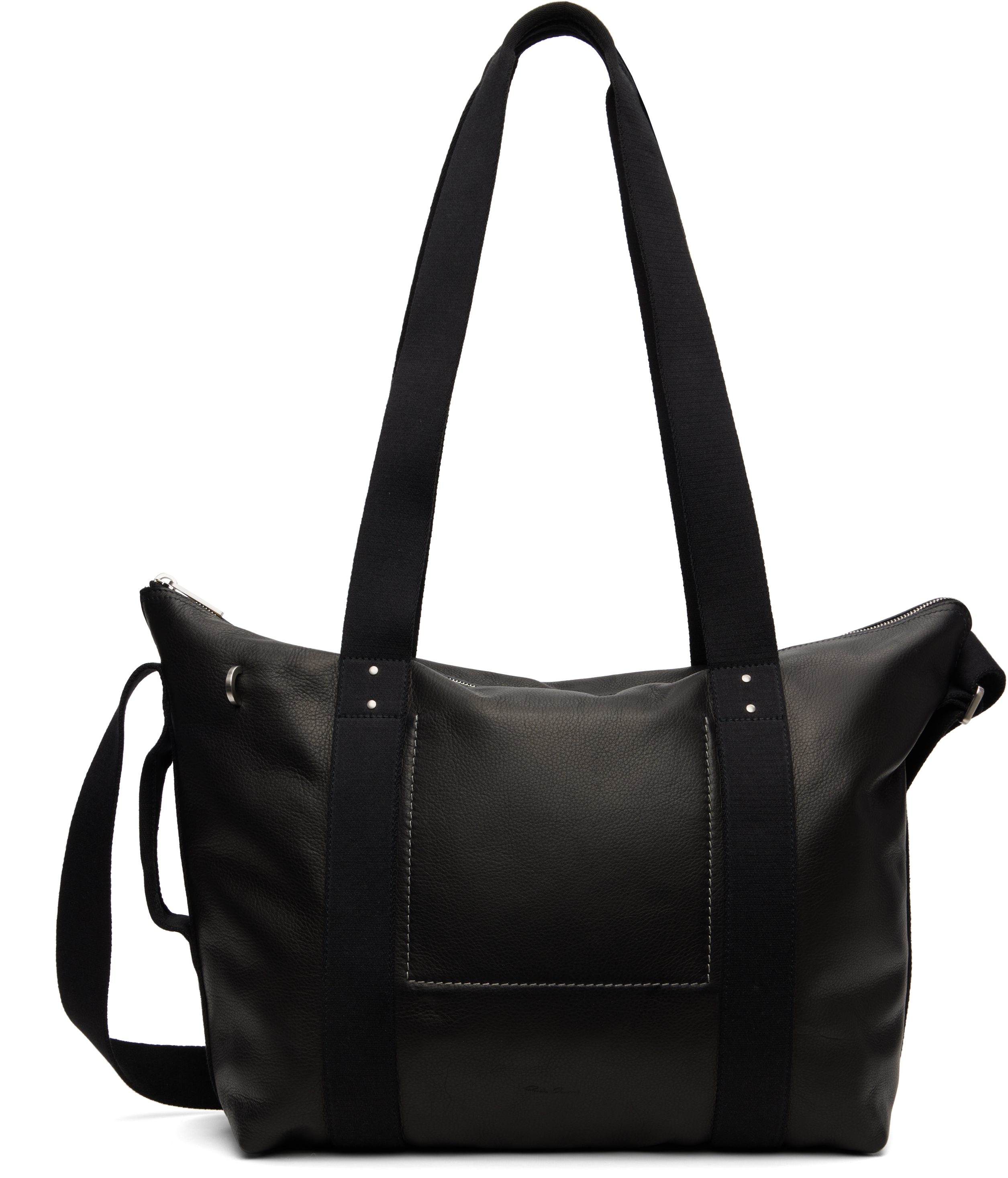 Rick Owens Black Concordians Trolley Tote